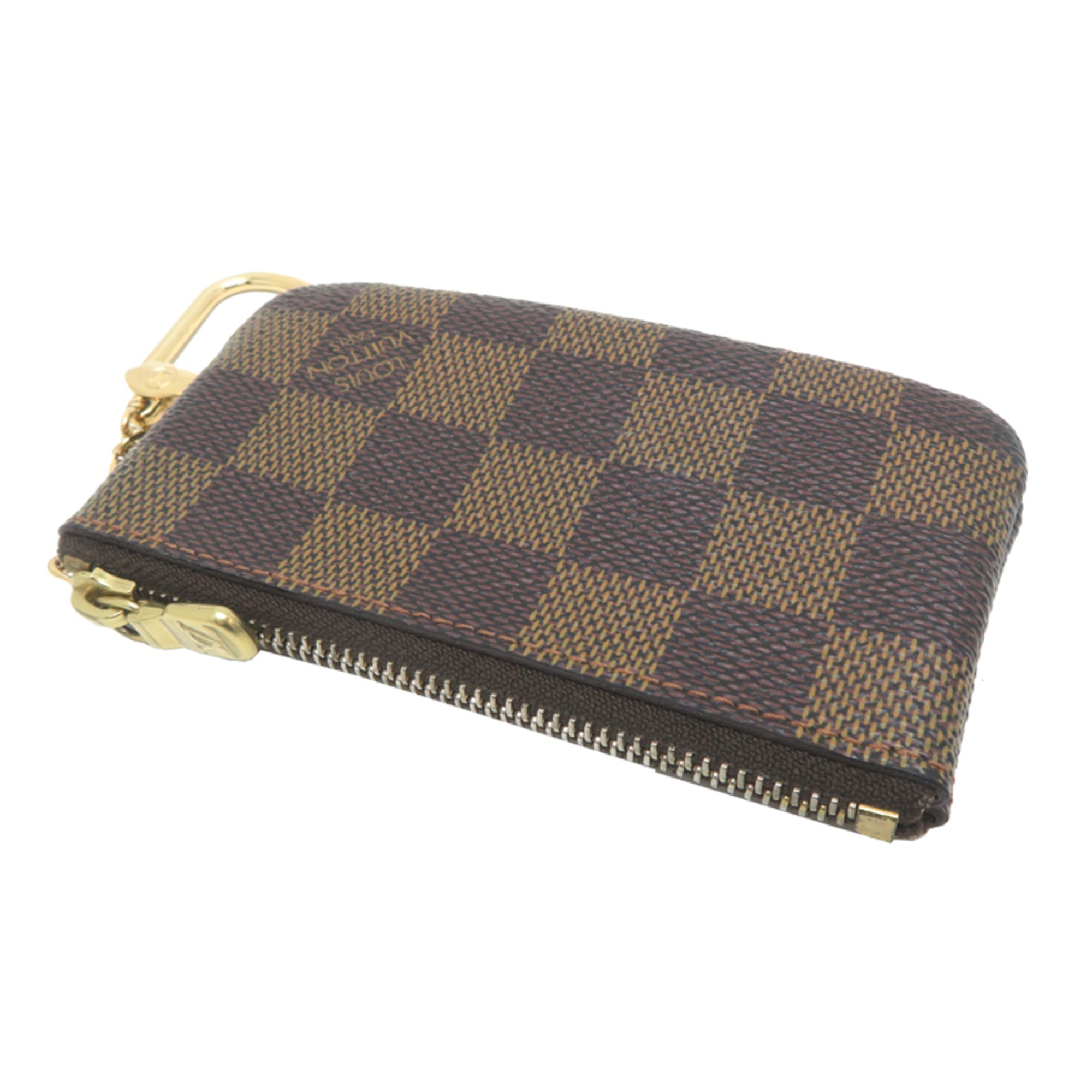 Louis Vuitton Brown Damier Canvas Coin Purse/Coin Case (Pre-Owned)