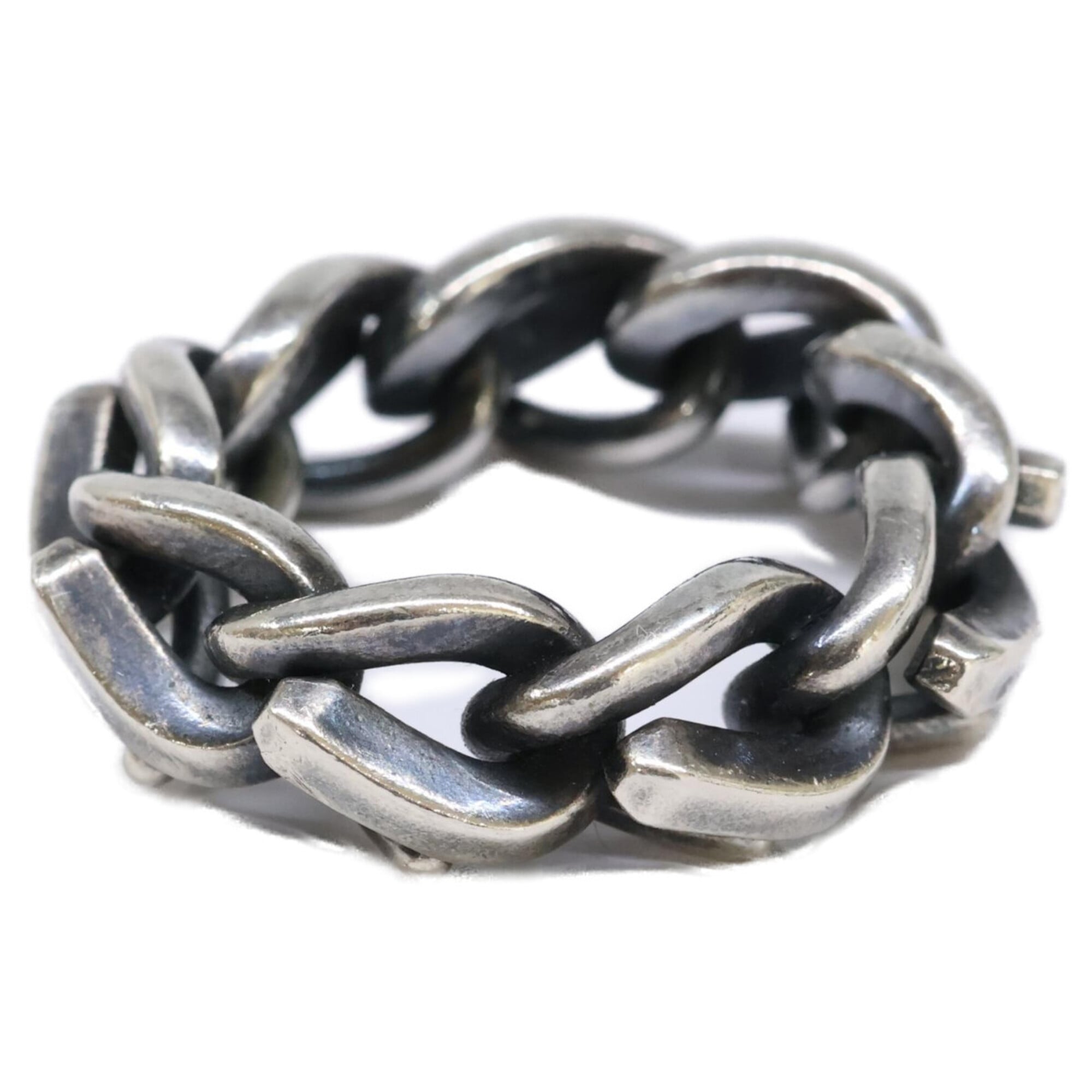 Tiffany Silver Silver 925 Band Ring (Pre-Owned)