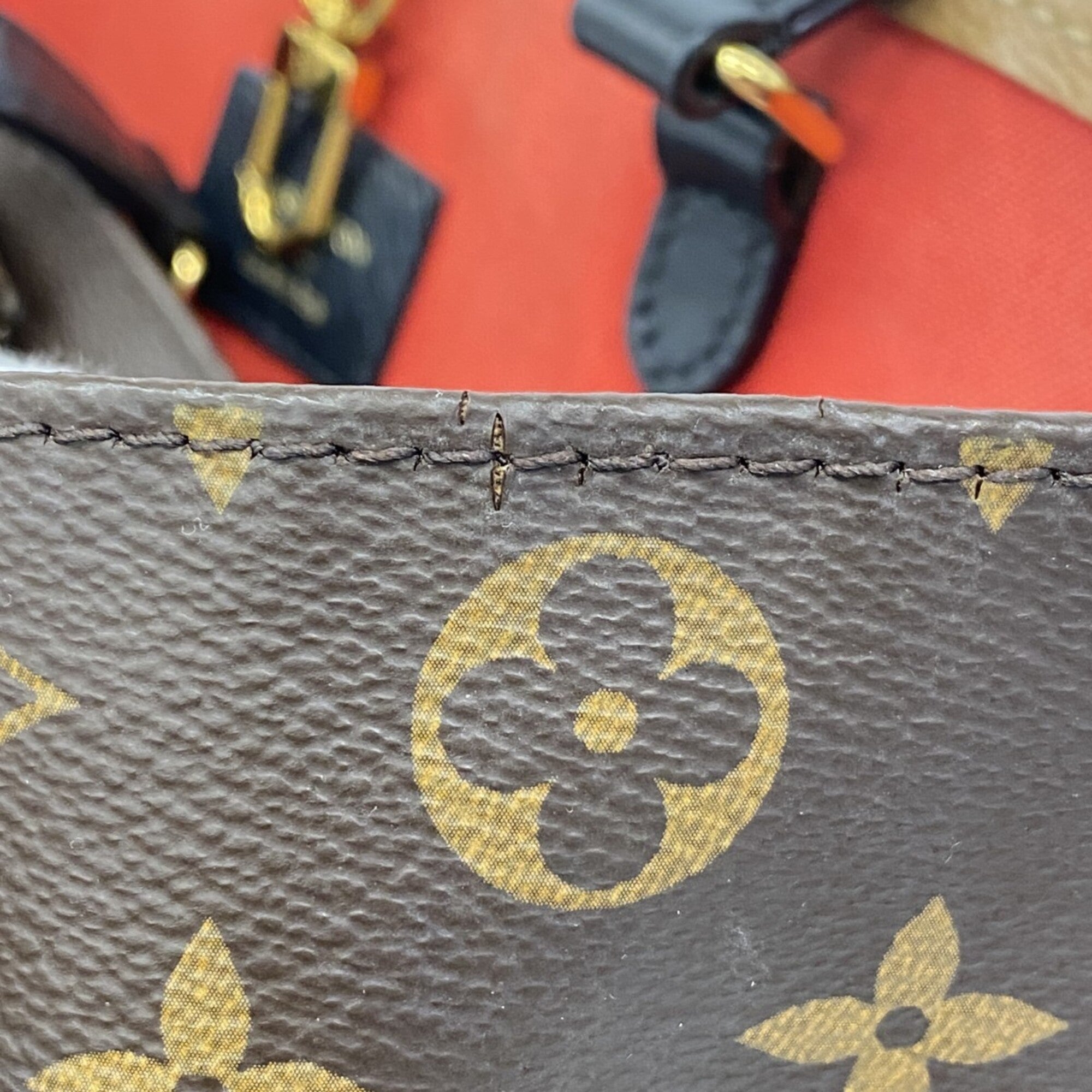 Louis Vuitton Brown Tote Bag (Pre-Owned)