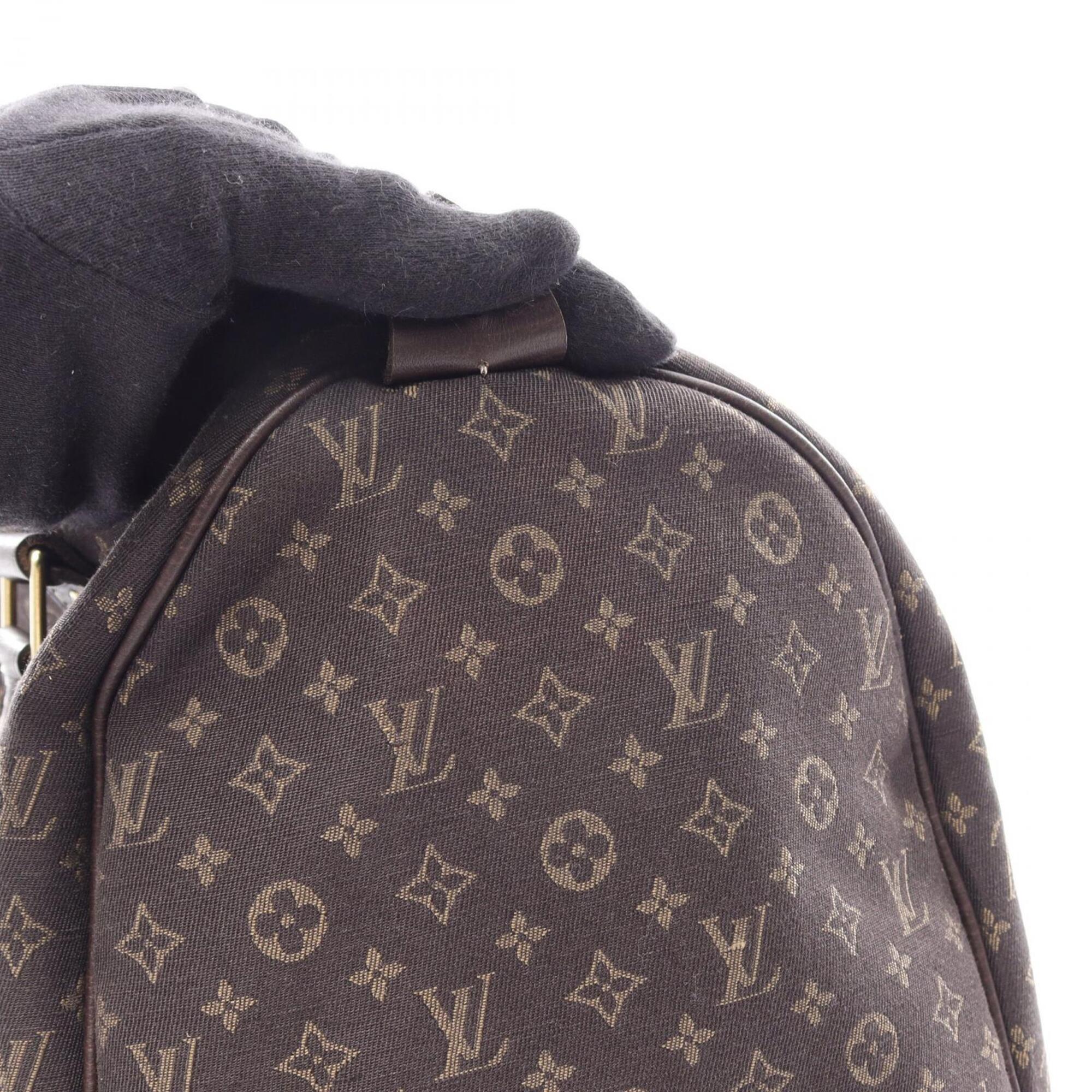 Louis Vuitton Brown Ebene Monogram Mini Leather Handbag (Pre-Owned)