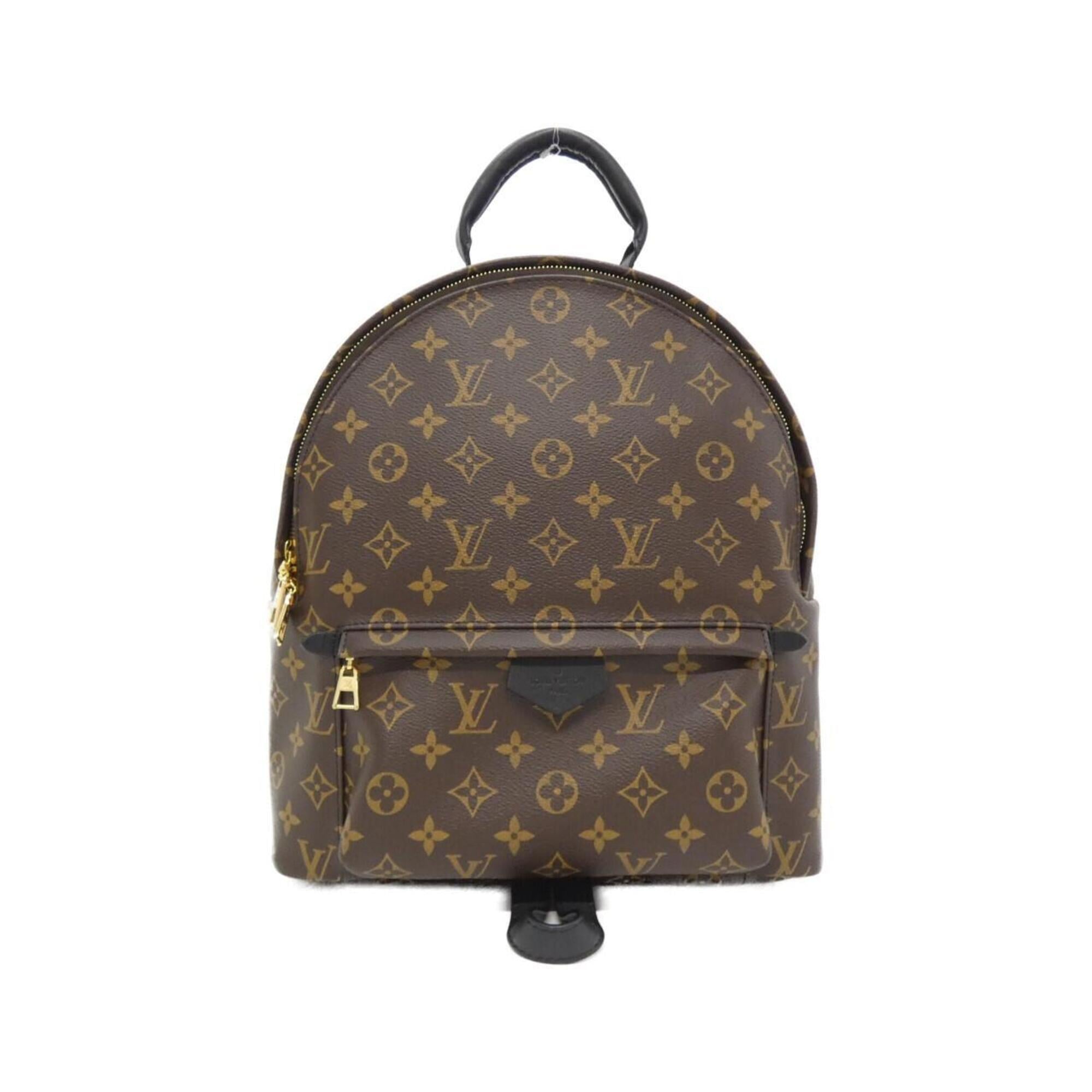 Louis Vuitton Marron Coated Canvas Backpack (Pre-Owned)