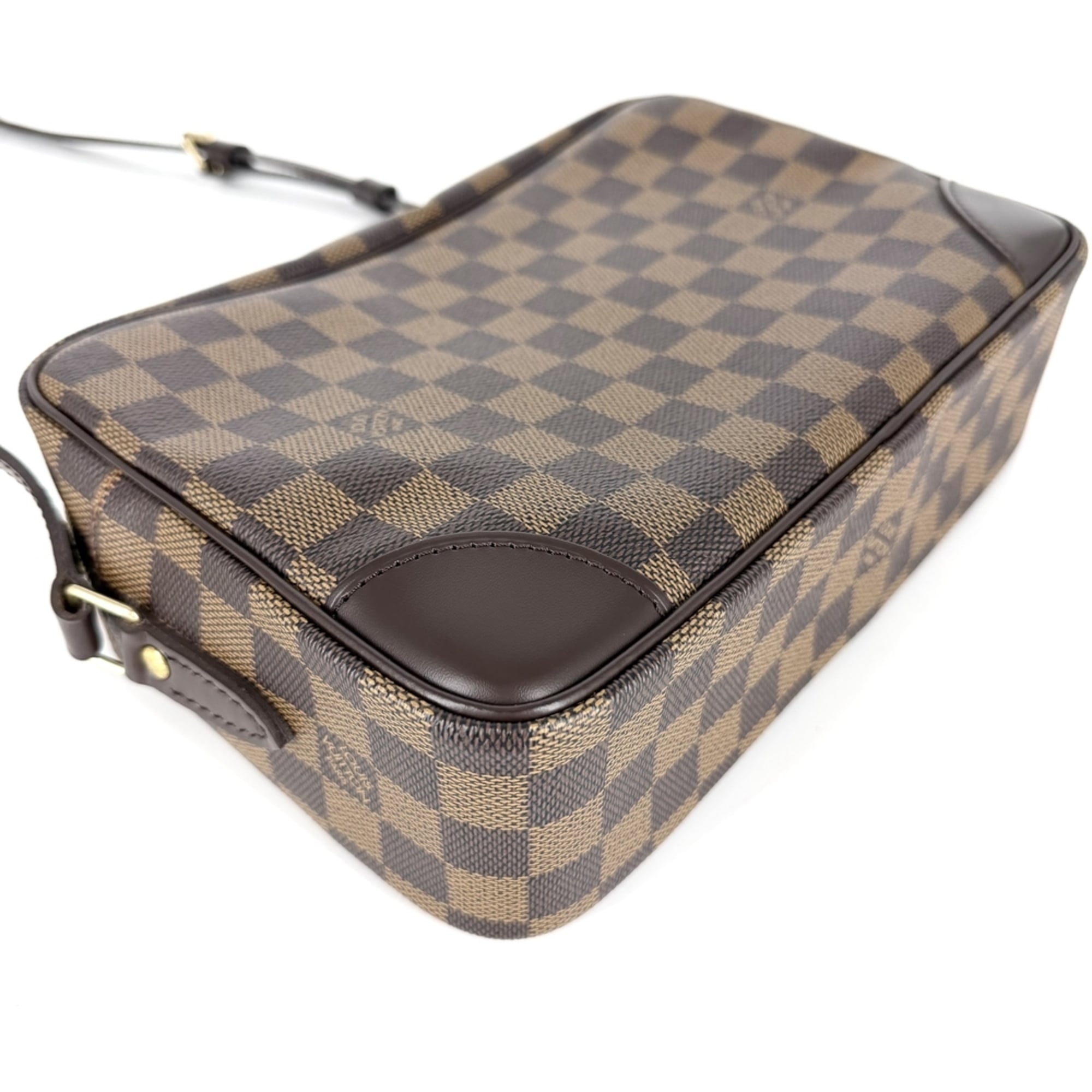 Louis Vuitton Brown Damier Canvas Shoulder Bag (Pre-Owned)