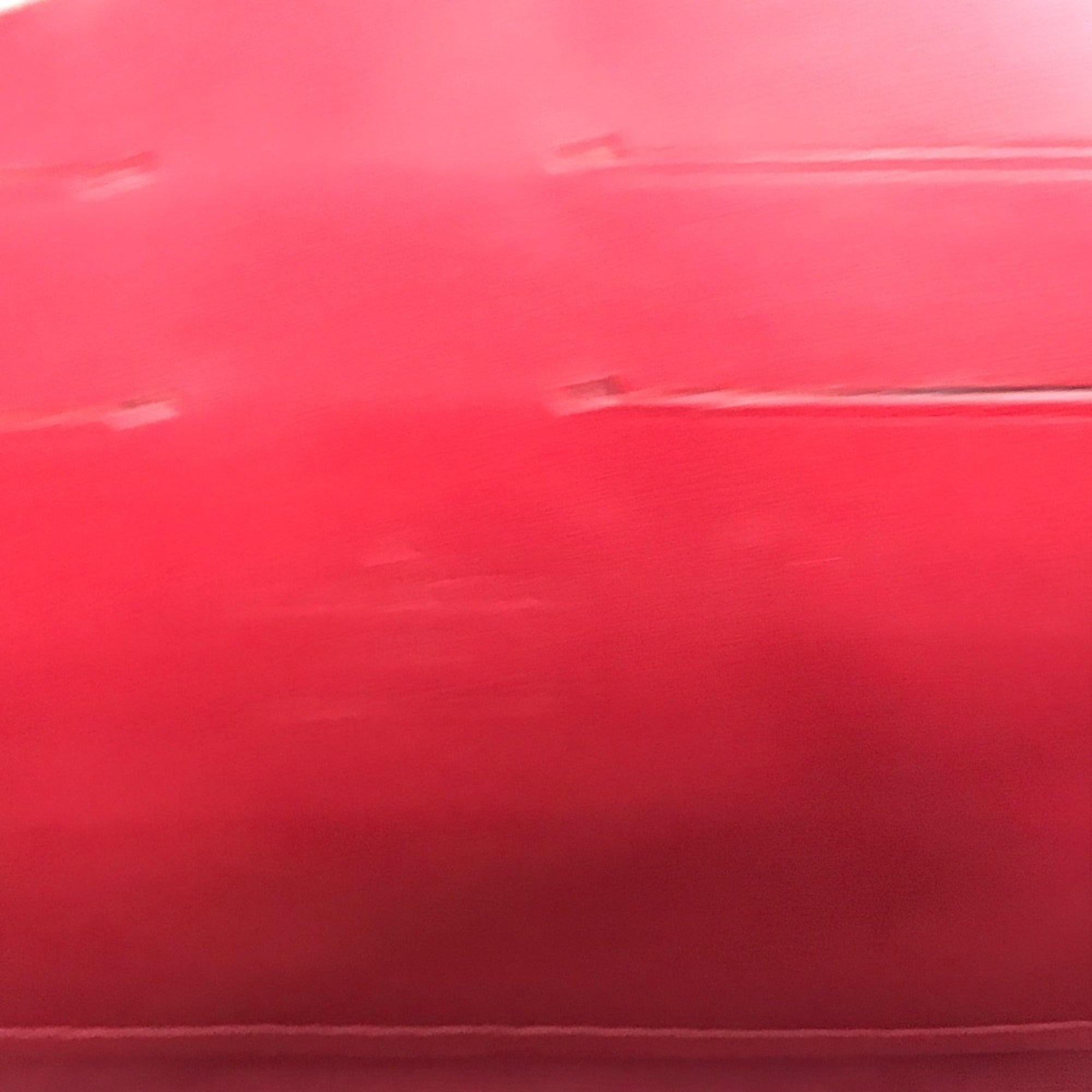 Louis Vuitton Pomme D'amour Red Color Monogram Vernis Canvas Clutch Bag Shoulder Bag (Pre-Owned)
