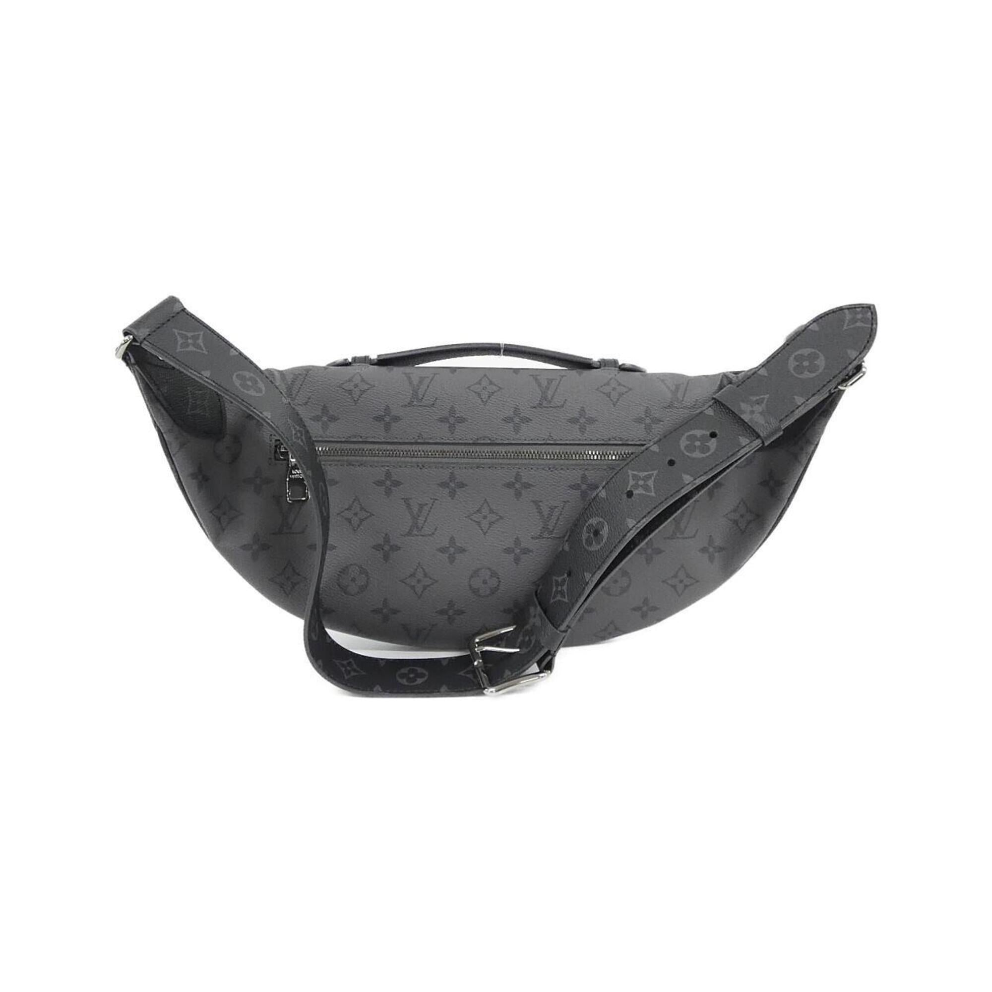 Louis Vuitton Monogram Eclipse Black Gris Coated Canvas Shoulder Bag (Pre-Owned)