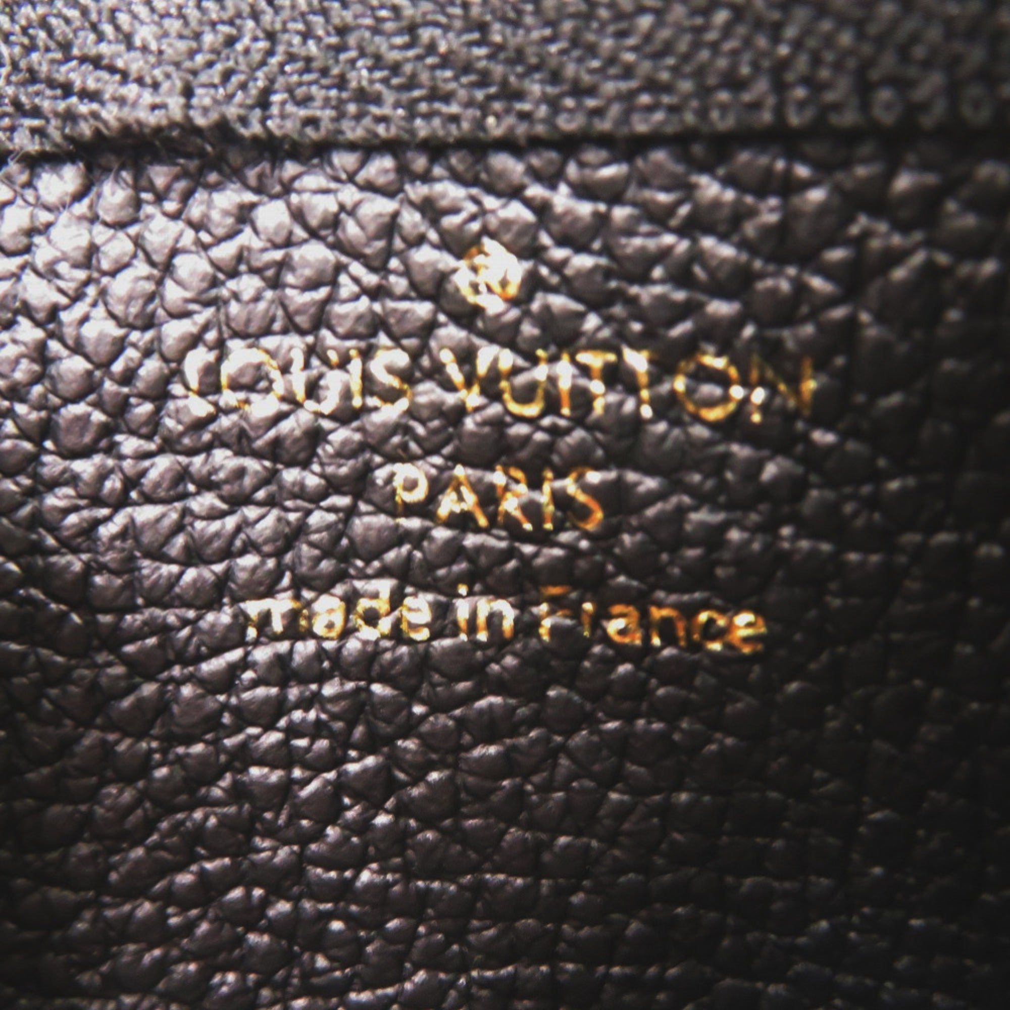Louis Vuitton Black Noir Monogram Empreinte Coin Purse/Coin Case (Pre-Owned)