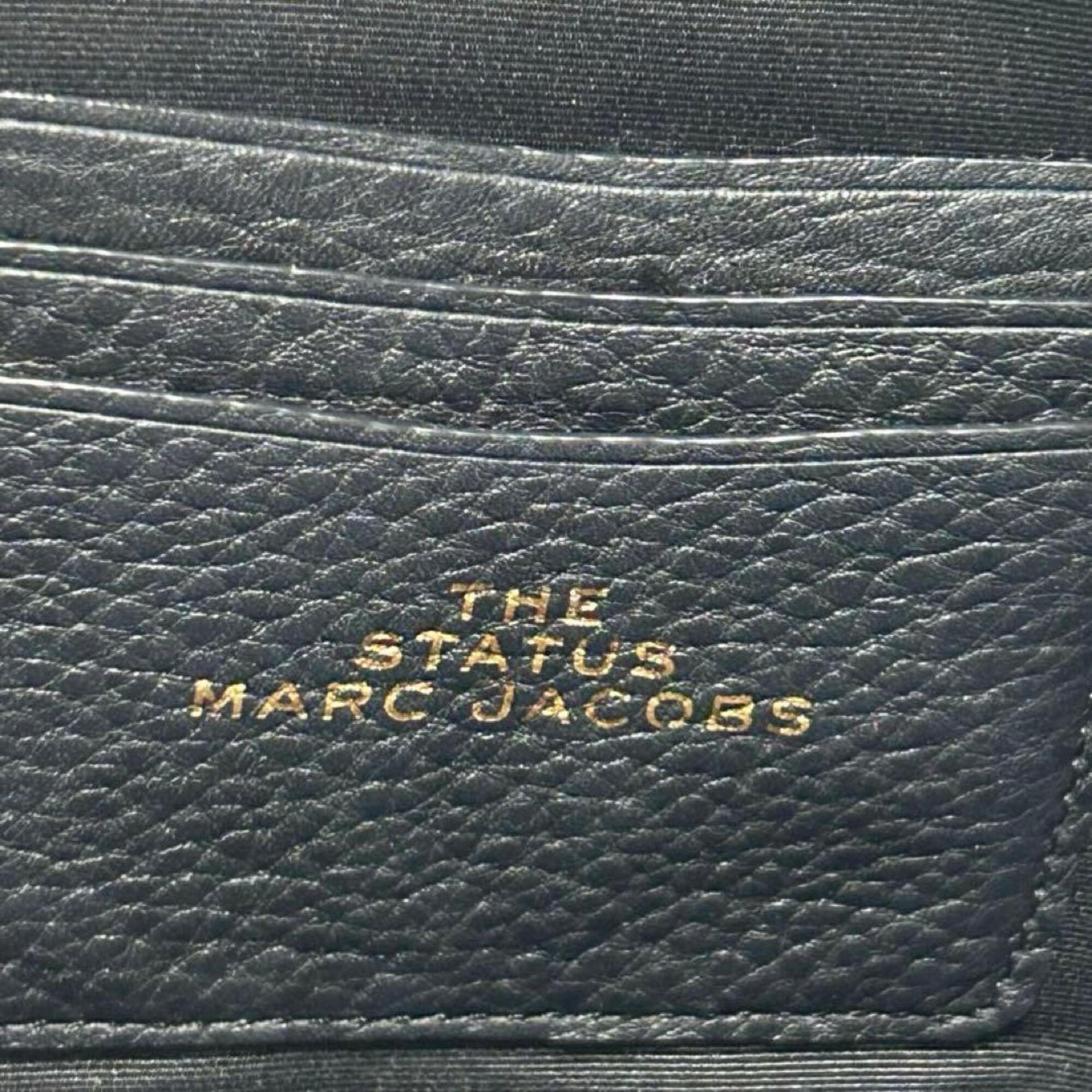 Marc Jacobs Black Pink Orange Yellow Leather Shoulder Bag (Pre-Owned)