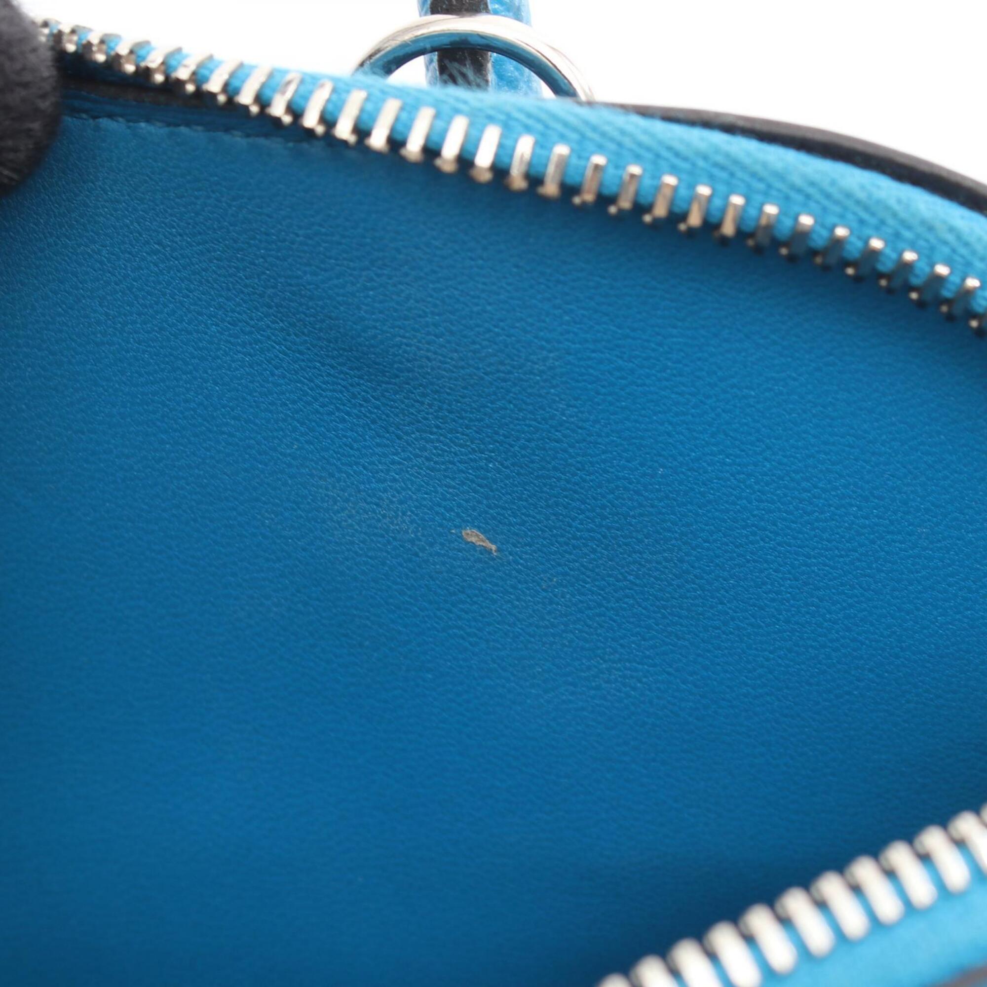 Hermes Blue Epsom Leather Handbag (Pre-Owned)