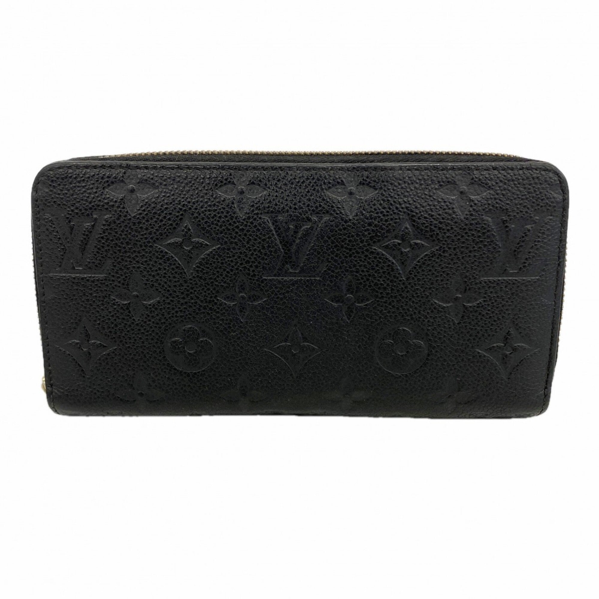 Louis Vuitton Noir Long Wallet (Bi-Fold) (Pre-Owned)
