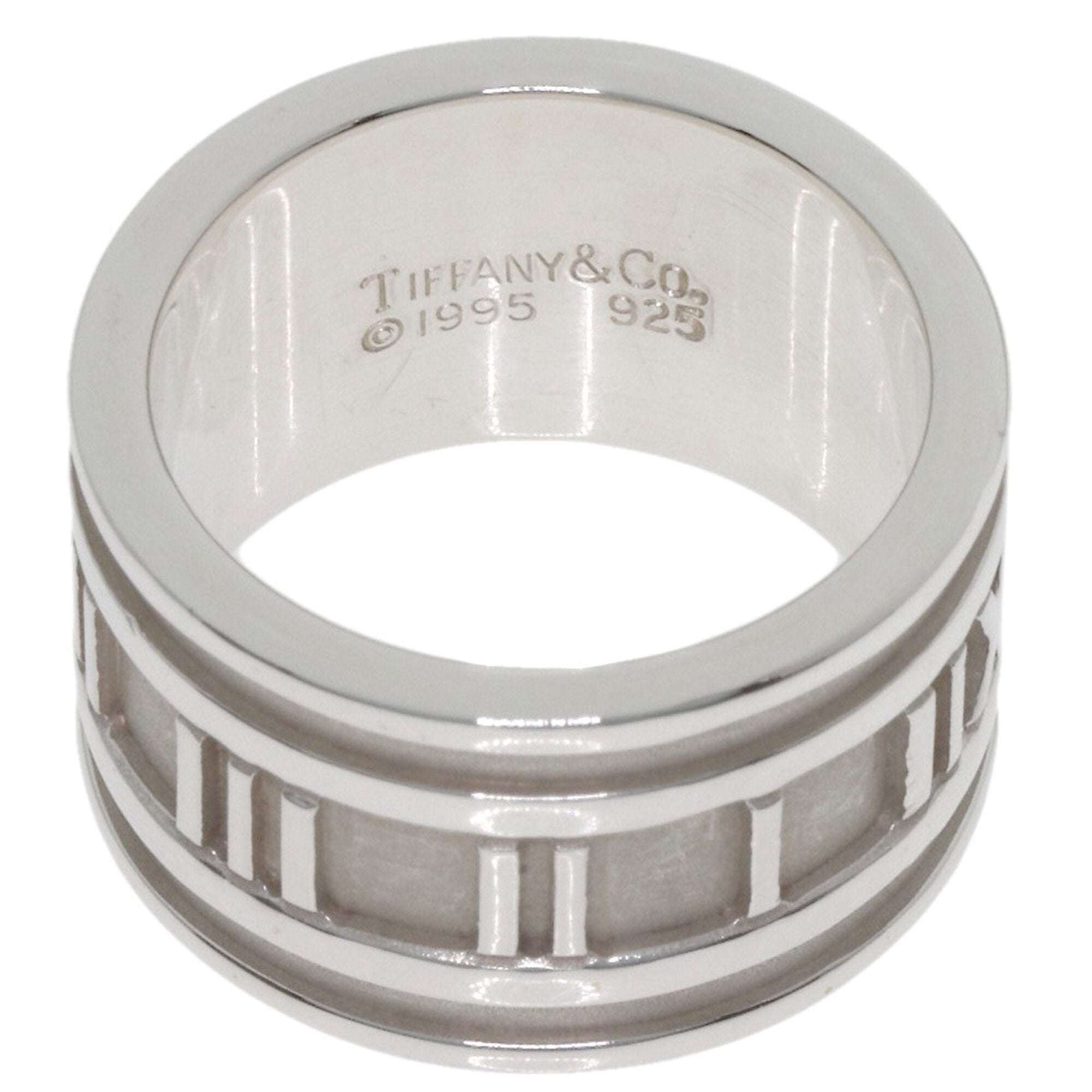 Tiffany Atlas Silver Band Ring (Pre-Owned)