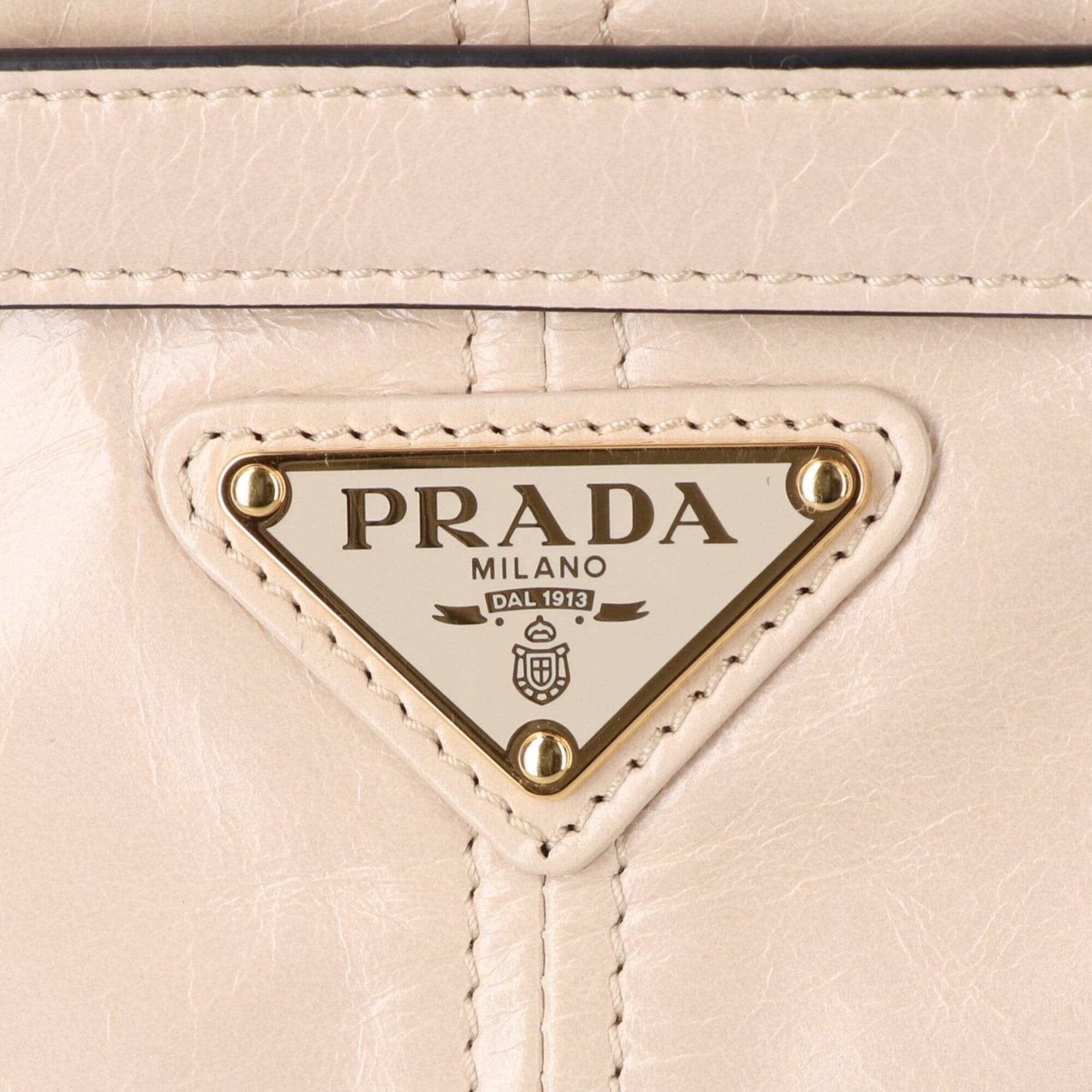Prada Leather Handbag (Pre-Owned)