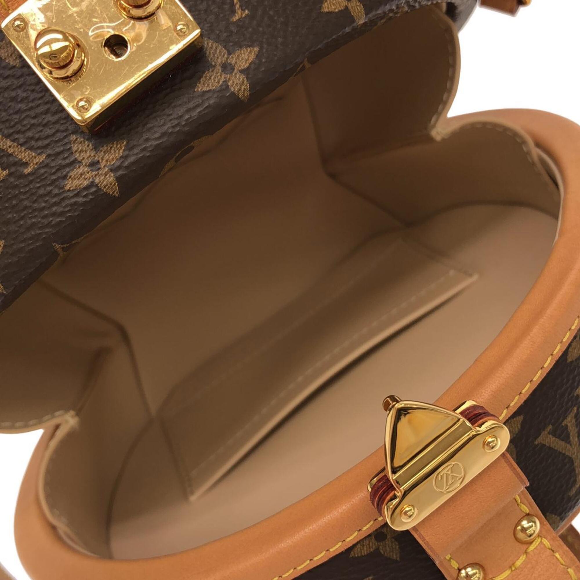 Louis Vuitton Brown Coated Canvas Handbag (Pre-Owned)