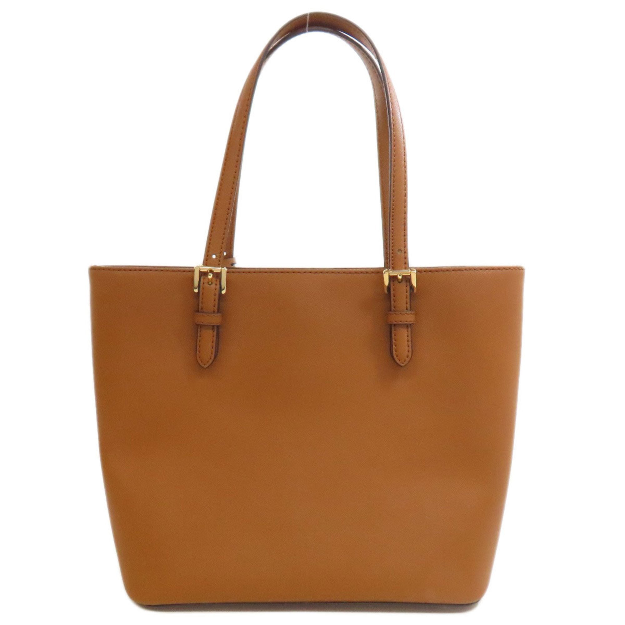 Michael Kors Brown Pvc Tote Bag (Pre-Owned)