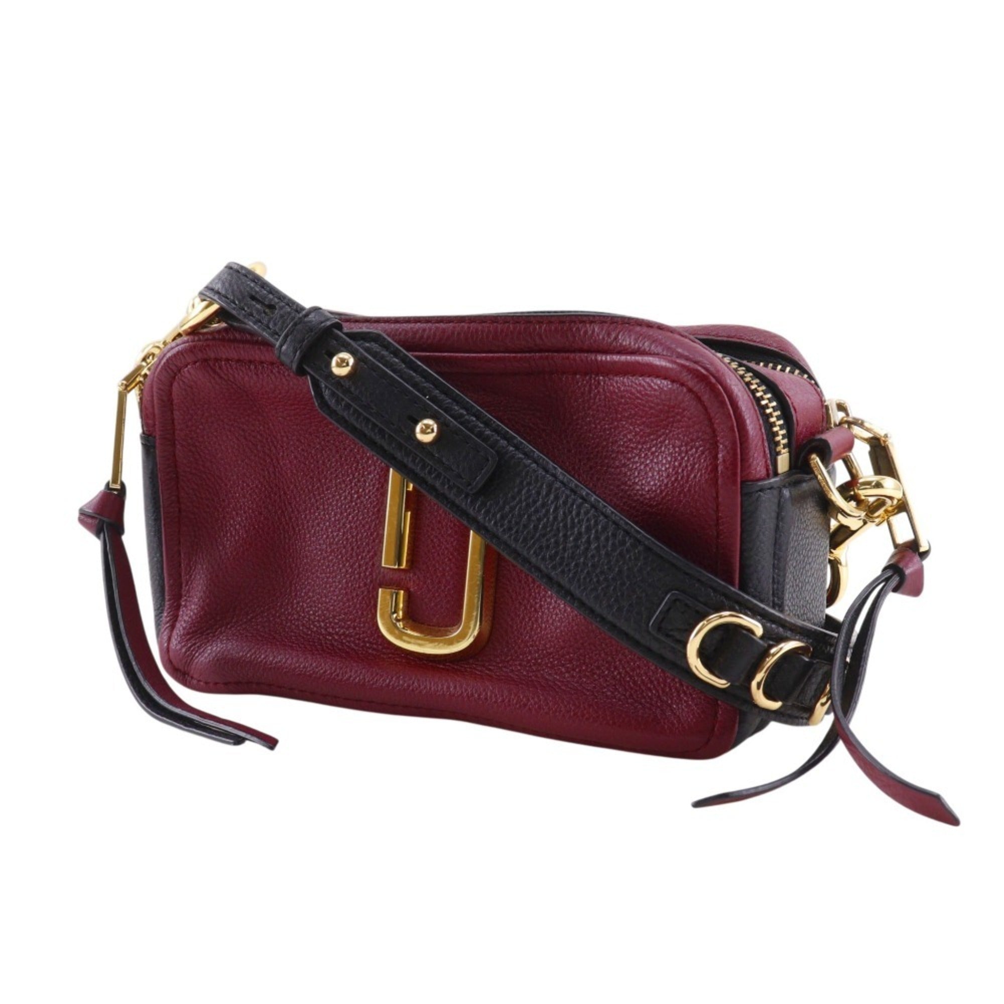 Marc By Marc Jacobs Red Color Leather Shoulder Bag (Pre-Owned)