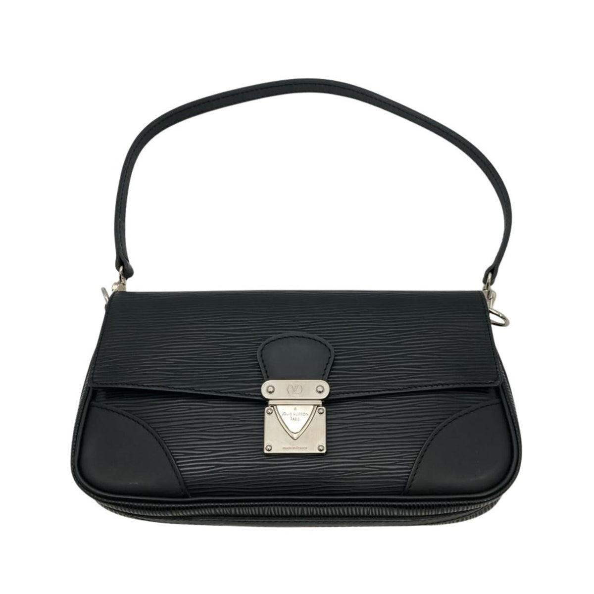 Louis Vuitton Epi Black Noir Epi Leather Shoulder Bag (Pre-Owned)