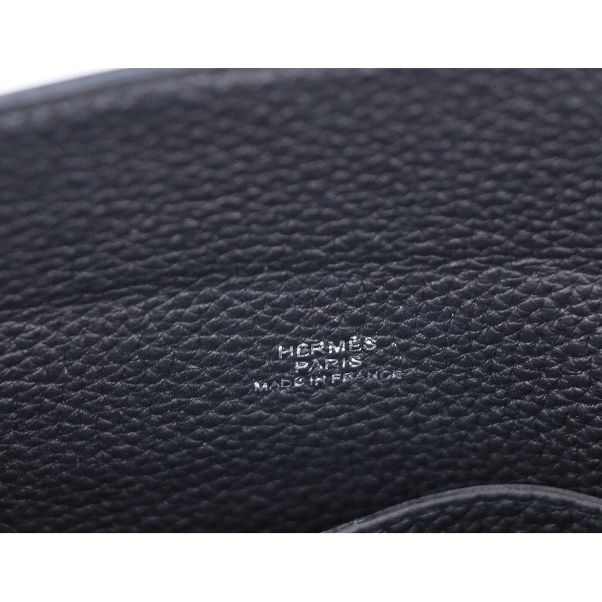 Hermes Black Togo Leather Shoulder Bag (Pre-Owned)