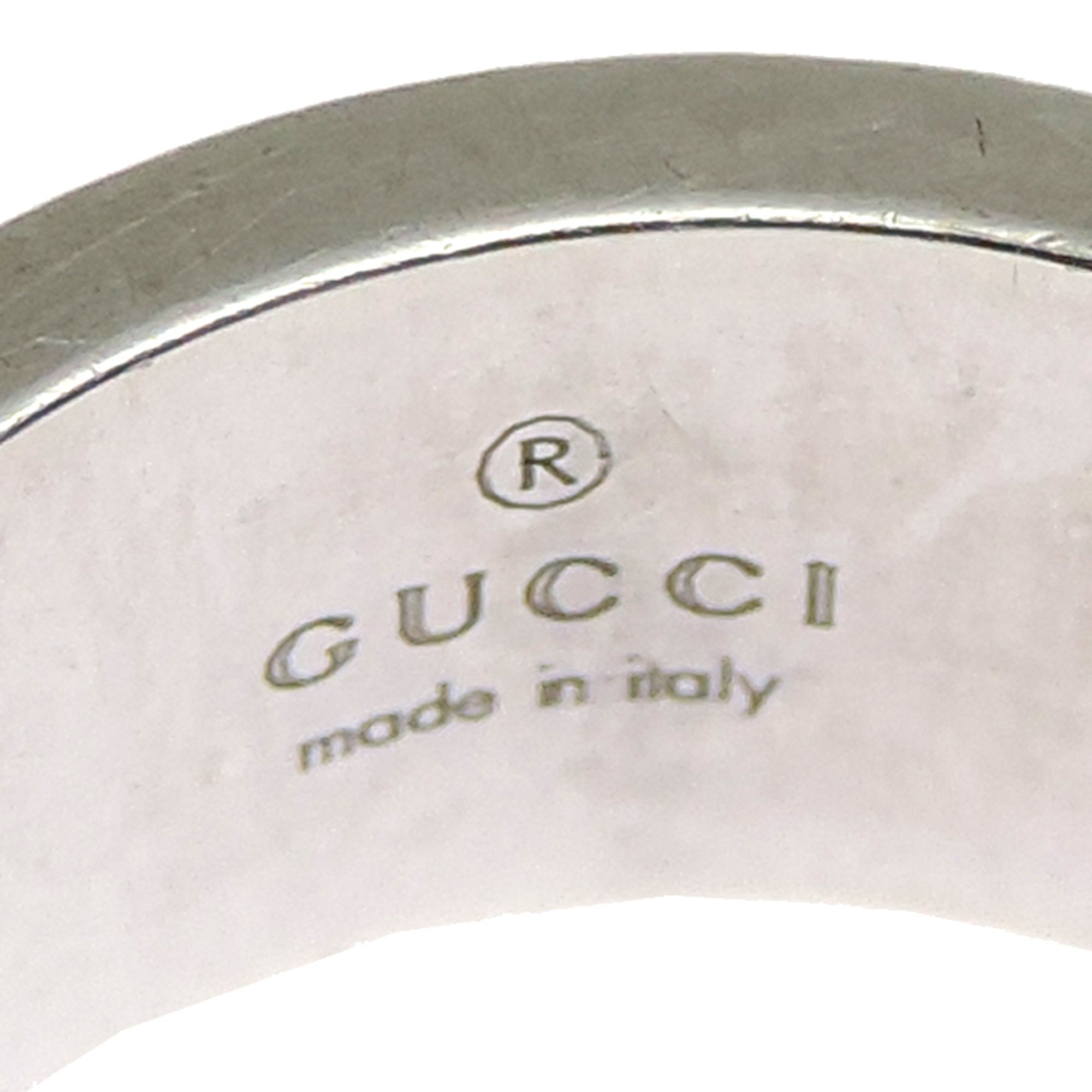 Gucci Silver 925 Band Ring (Pre-Owned)