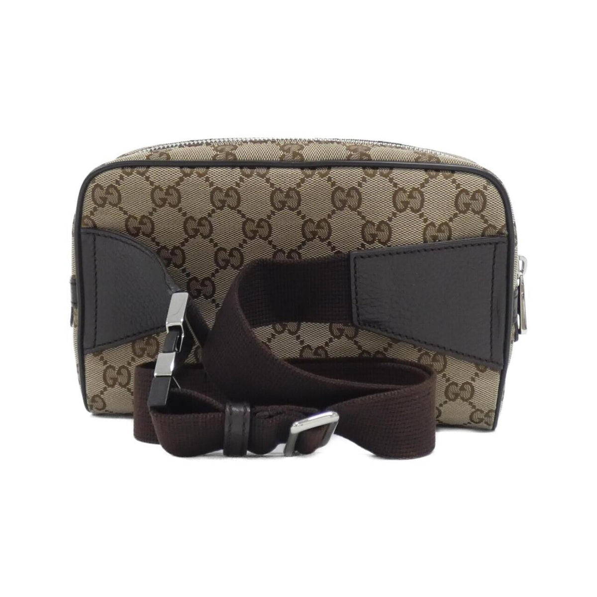 Gucci Beige Brown Gg Canvas Leather (Pre-Owned)