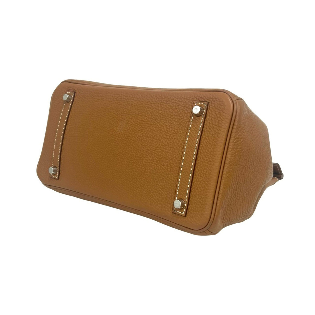 Hermes Brown Togo Leather Handbag (Pre-Owned)