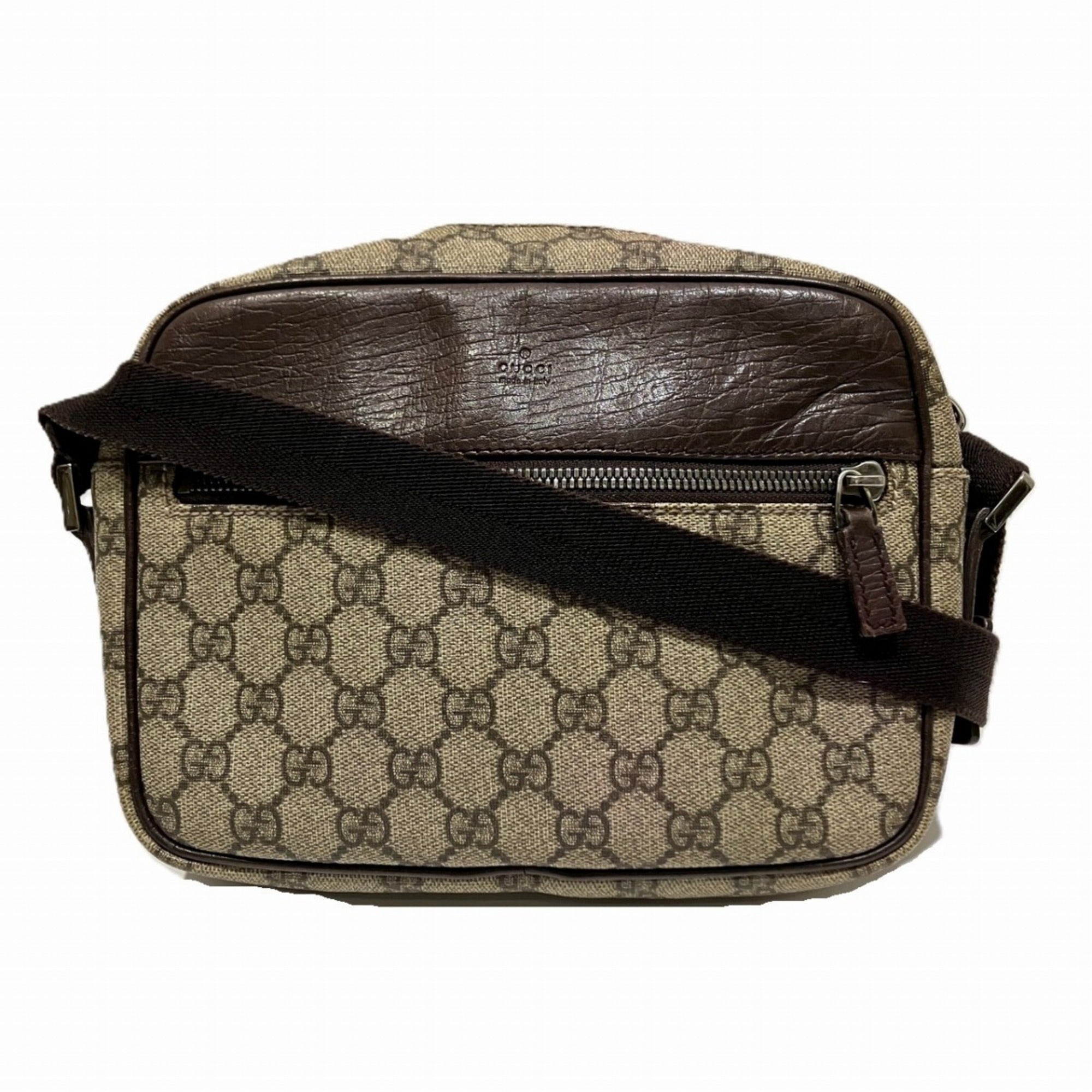 Gucci Beige Pvc Shoulder Bag (Pre-Owned)
