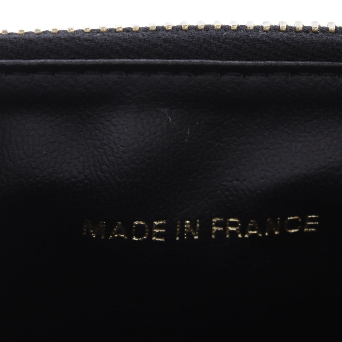 Chanel Black Grained Calfskin Vanity Bag (Pre-Owned)