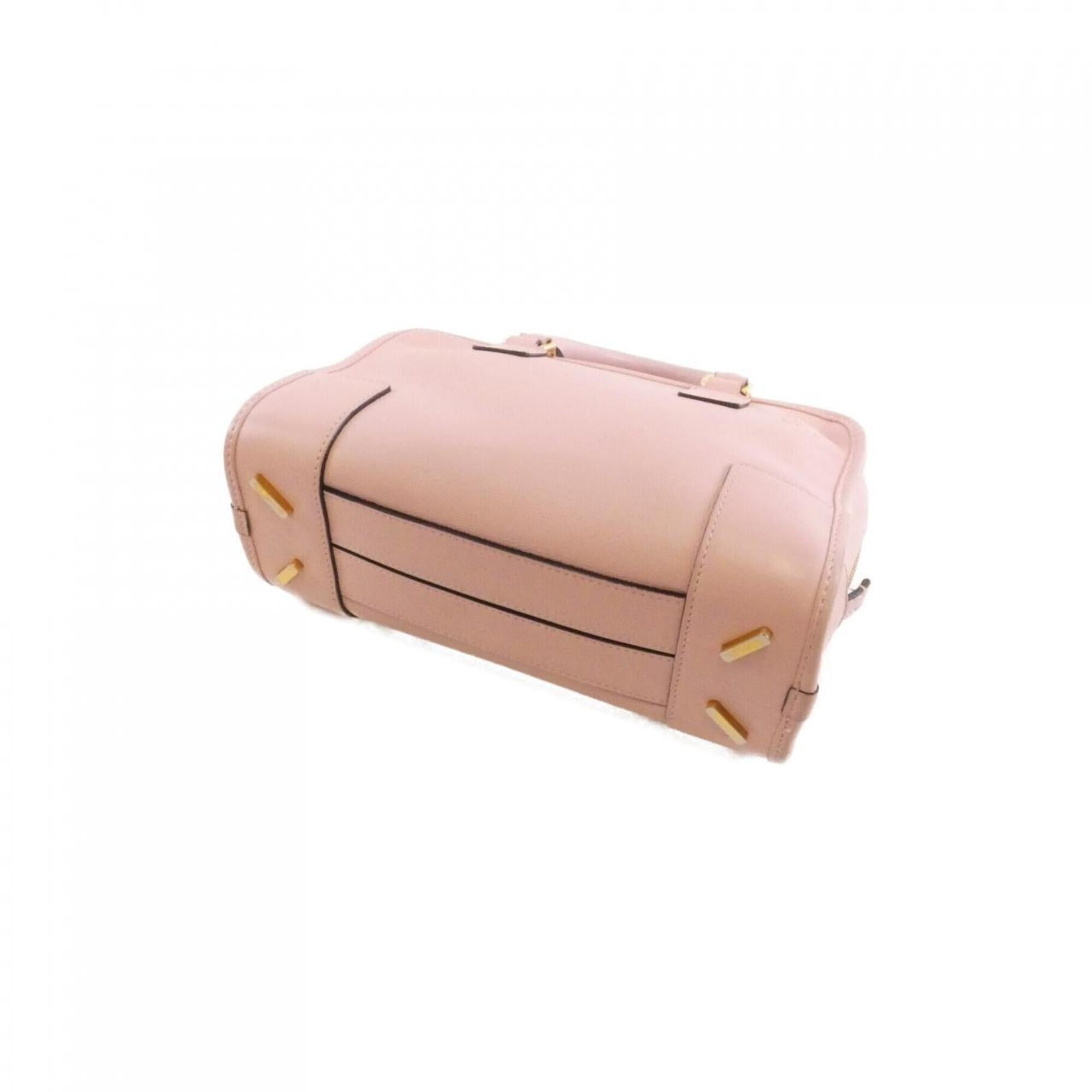 Loewe Pink Leather Handbag (Pre-Owned)