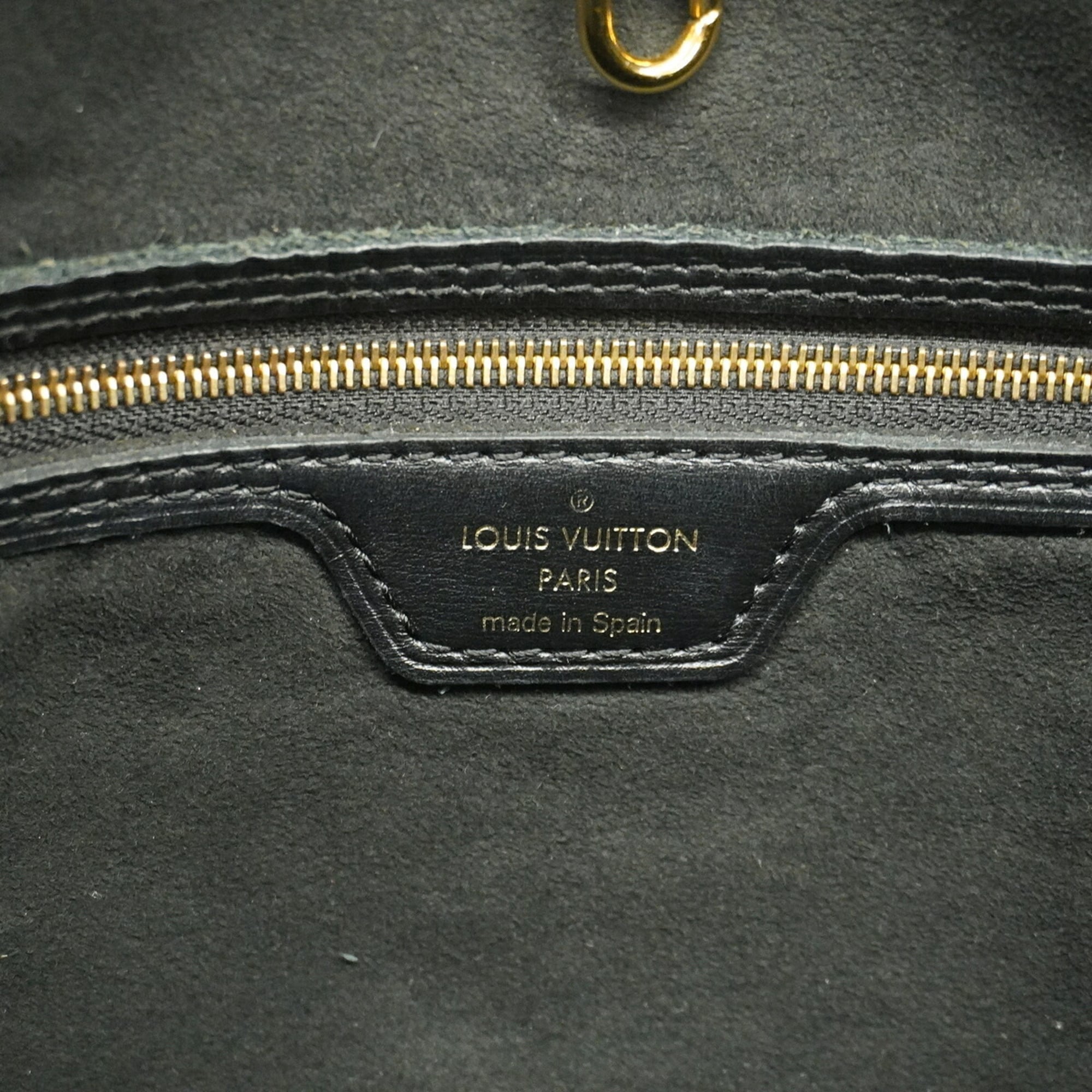 Louis Vuitton Black Gray Tote Bag (Pre-Owned)