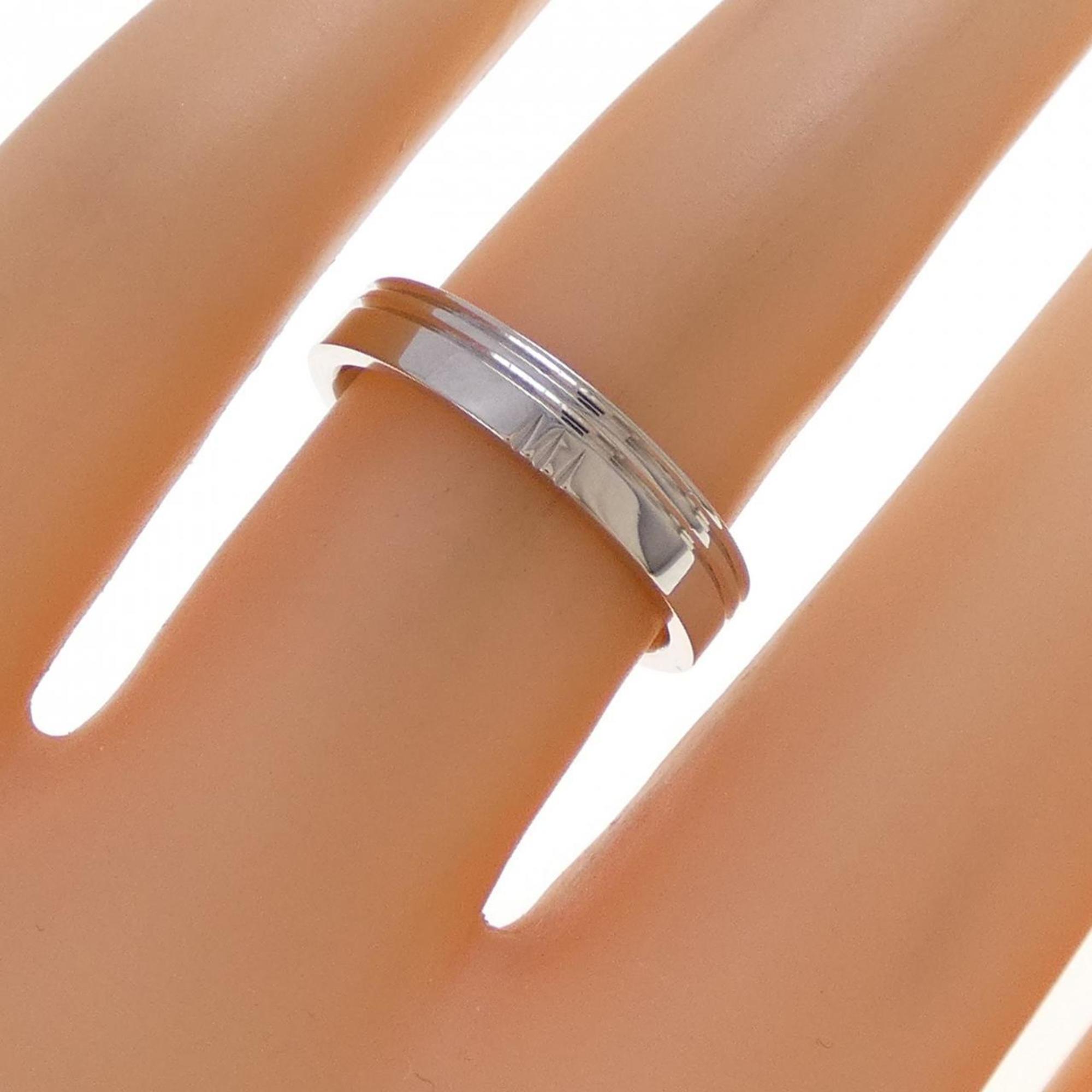 Hermes White Gold (18K) Band Ring (Pre-Owned)