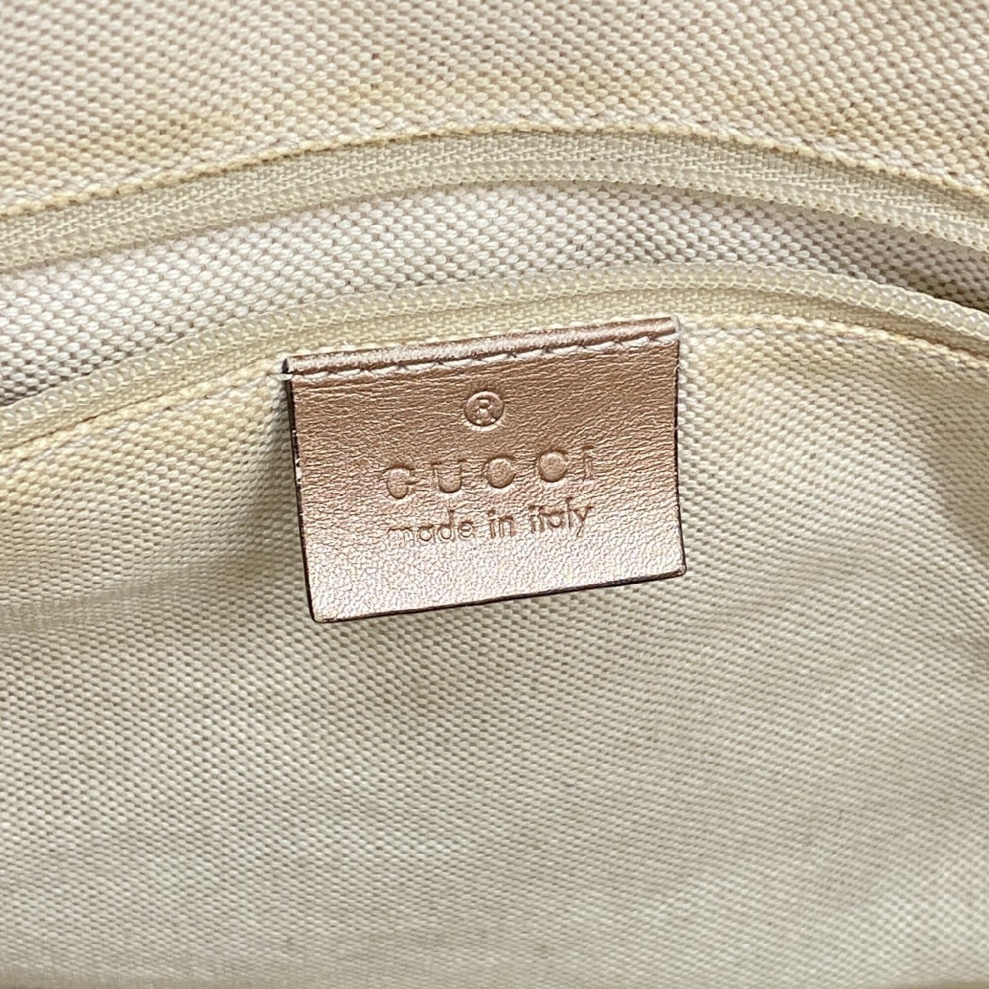 Gucci Pink Leather Tote Bag (Pre-Owned)