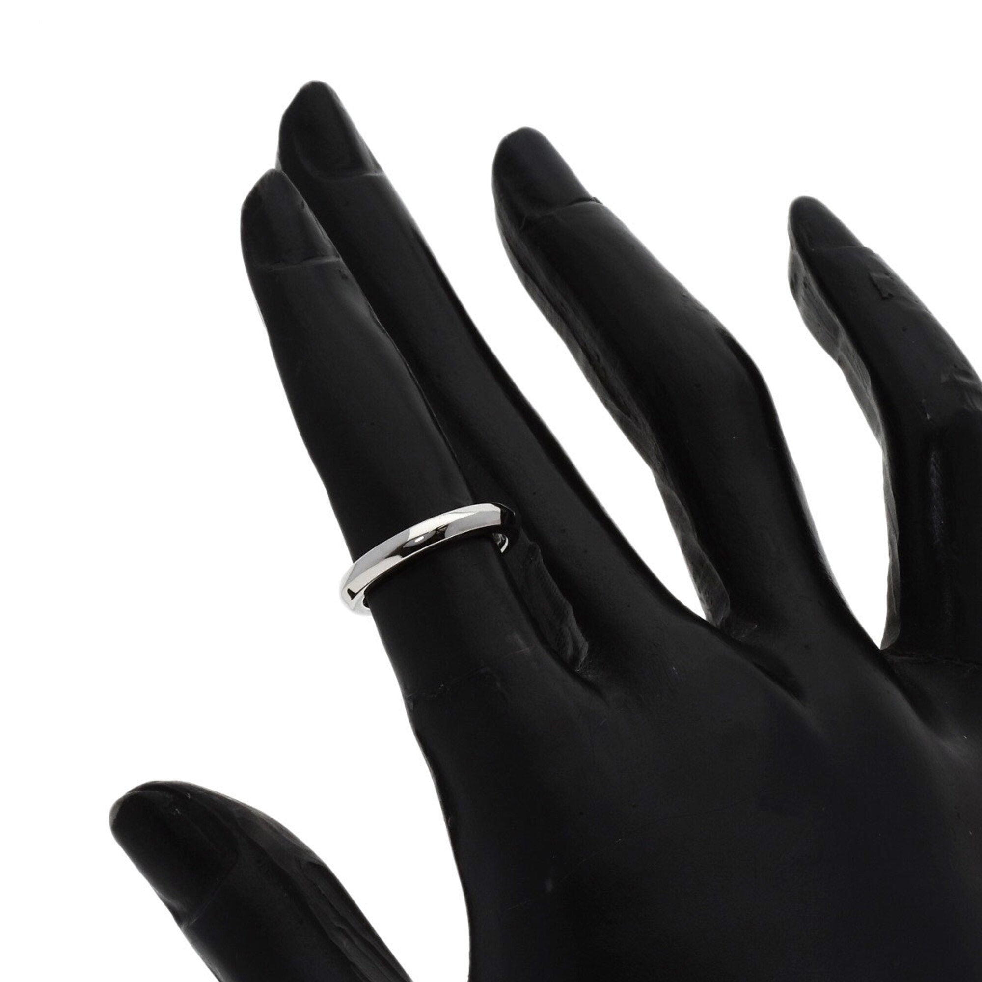 Bvlgari Platinum 950 Band Ring (Pre-Owned)