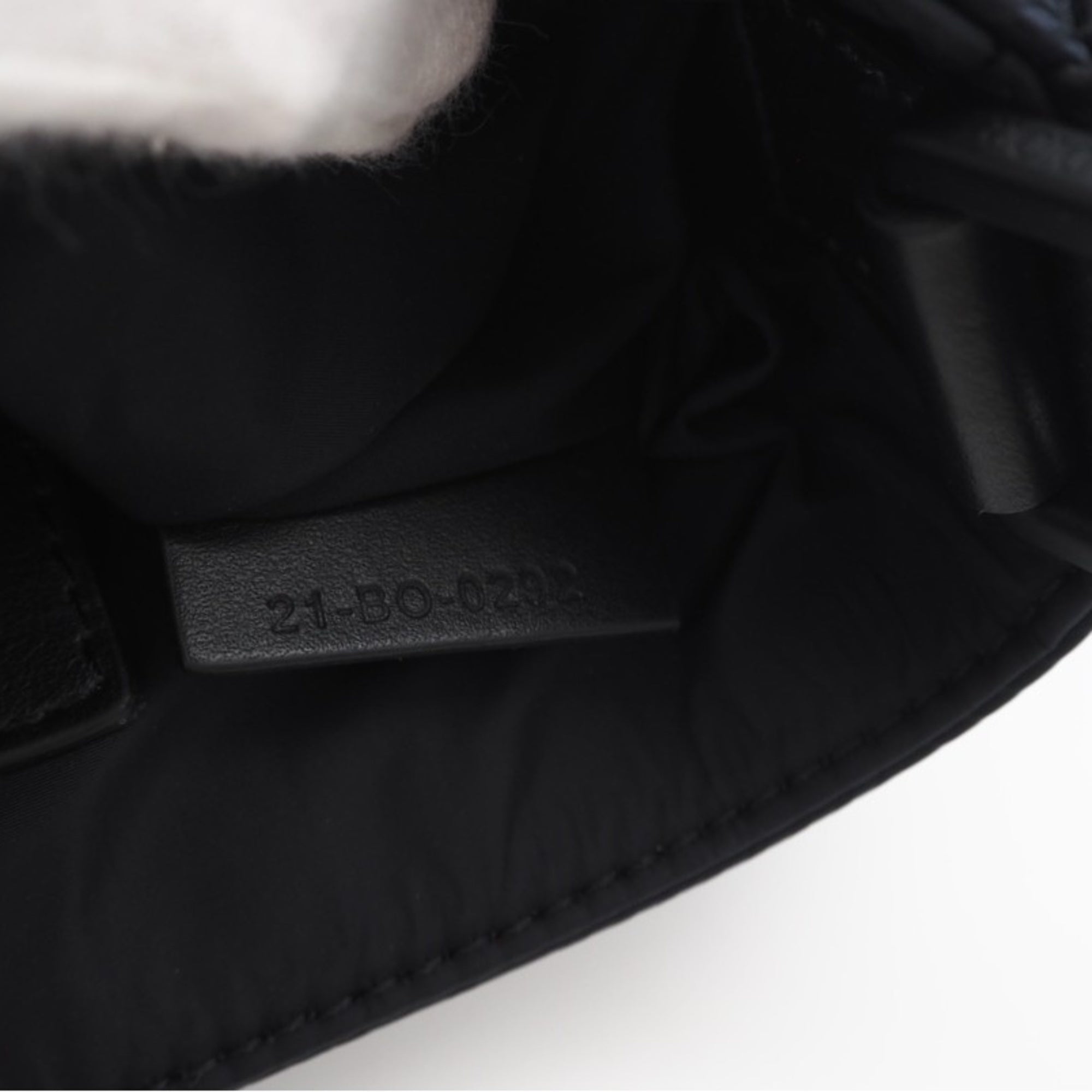 Christian Dior Navy Coated Canvas Shoulder Bag (Pre-Owned)