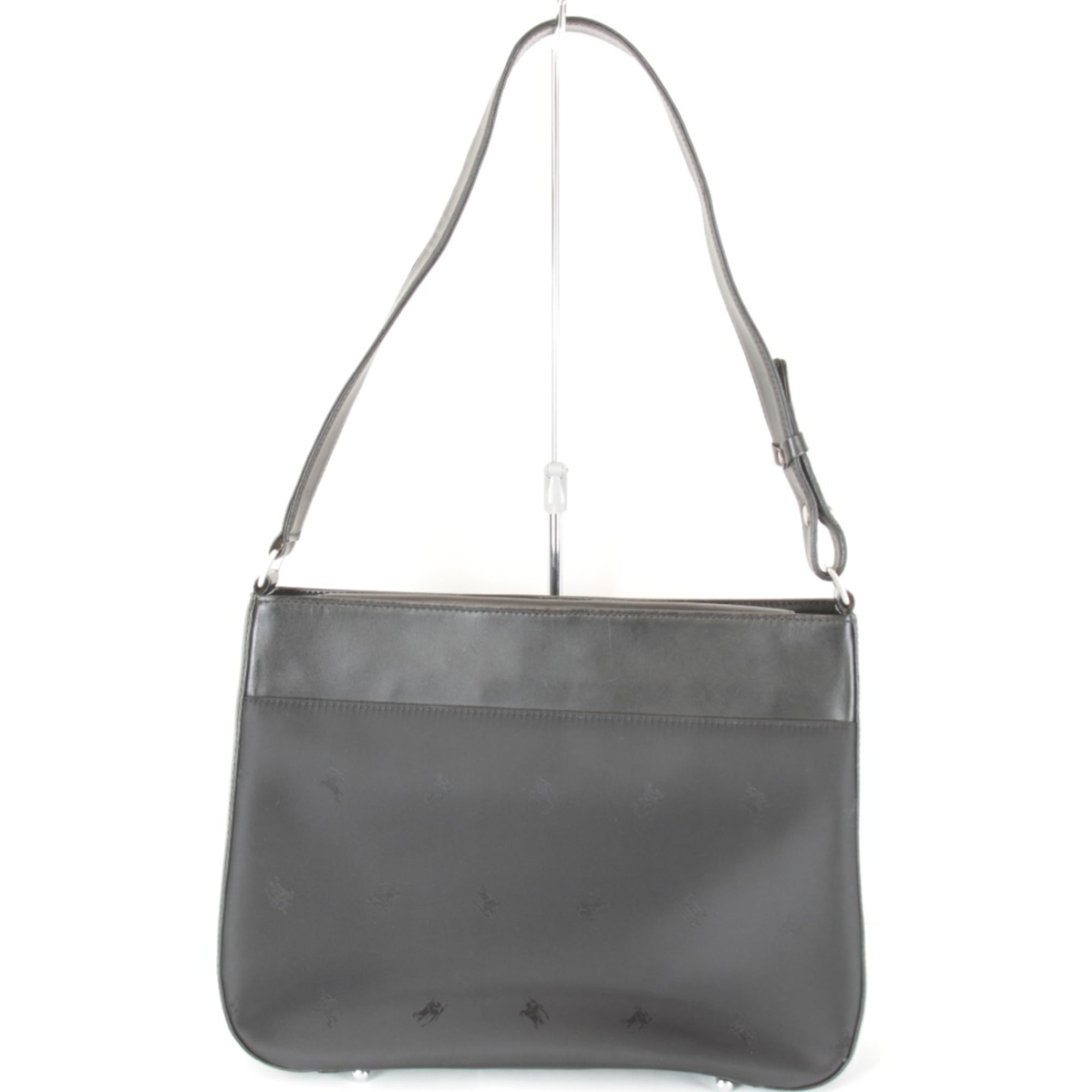 Burberry Black Nylon Leather Shoulder Bag (Pre-Owned)