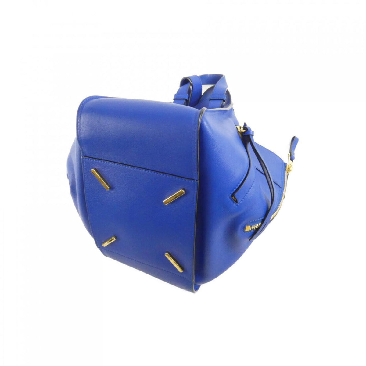 Loewe Electric Blue Leather Shoulder Bag (Pre-Owned)