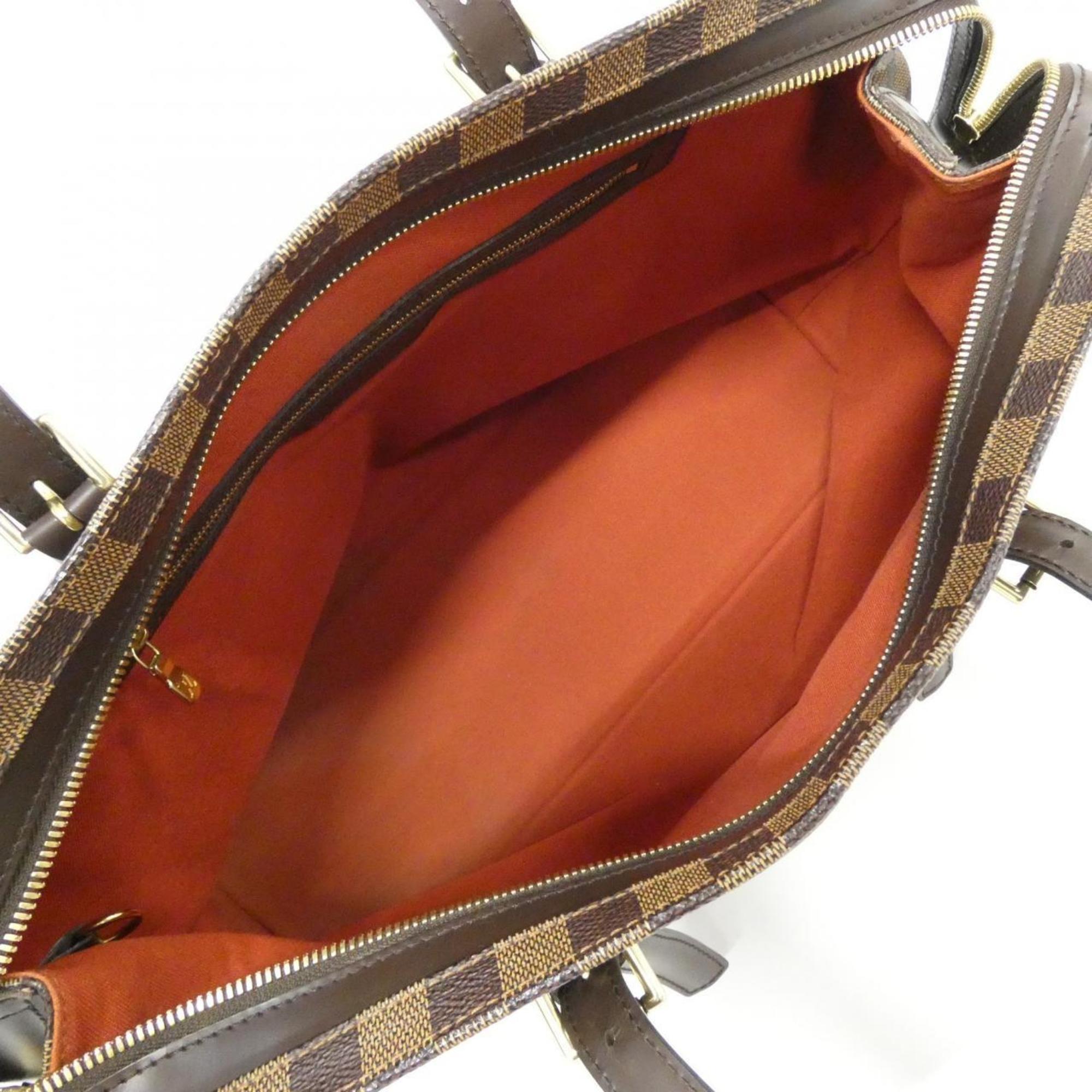 Louis Vuitton Ebene Coated Canvas Shoulder Bag (Pre-Owned)