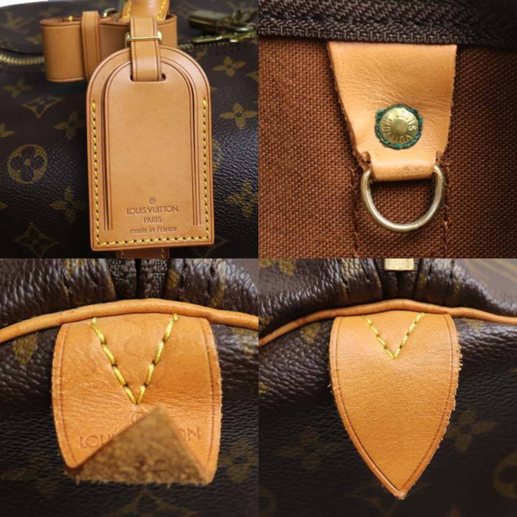 Louis Vuitton Brown Monogram Boston Bag (Pre-Owned)
