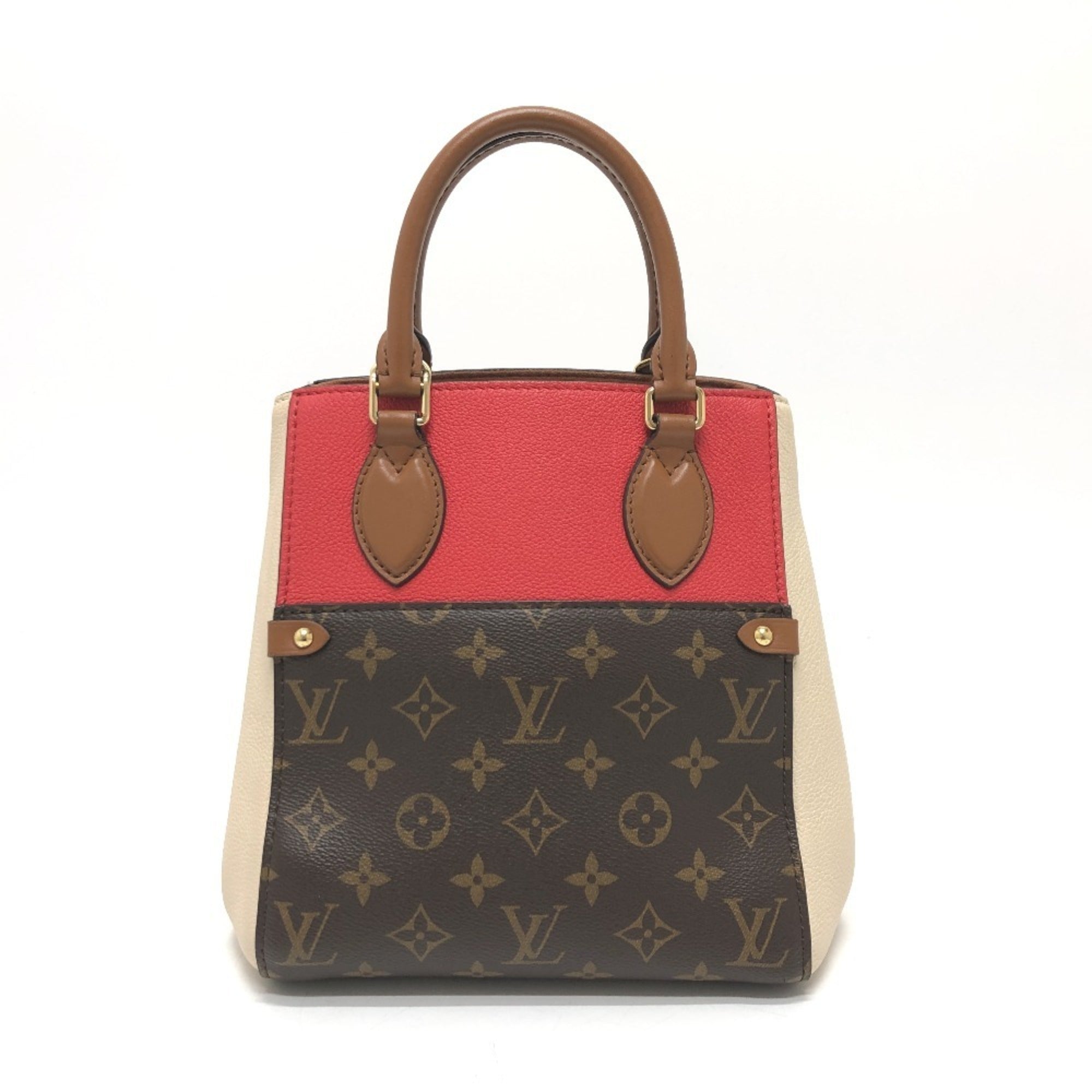 Louis Vuitton Brown Monogram Monogram Handbag Tote Bag (Pre-Owned)