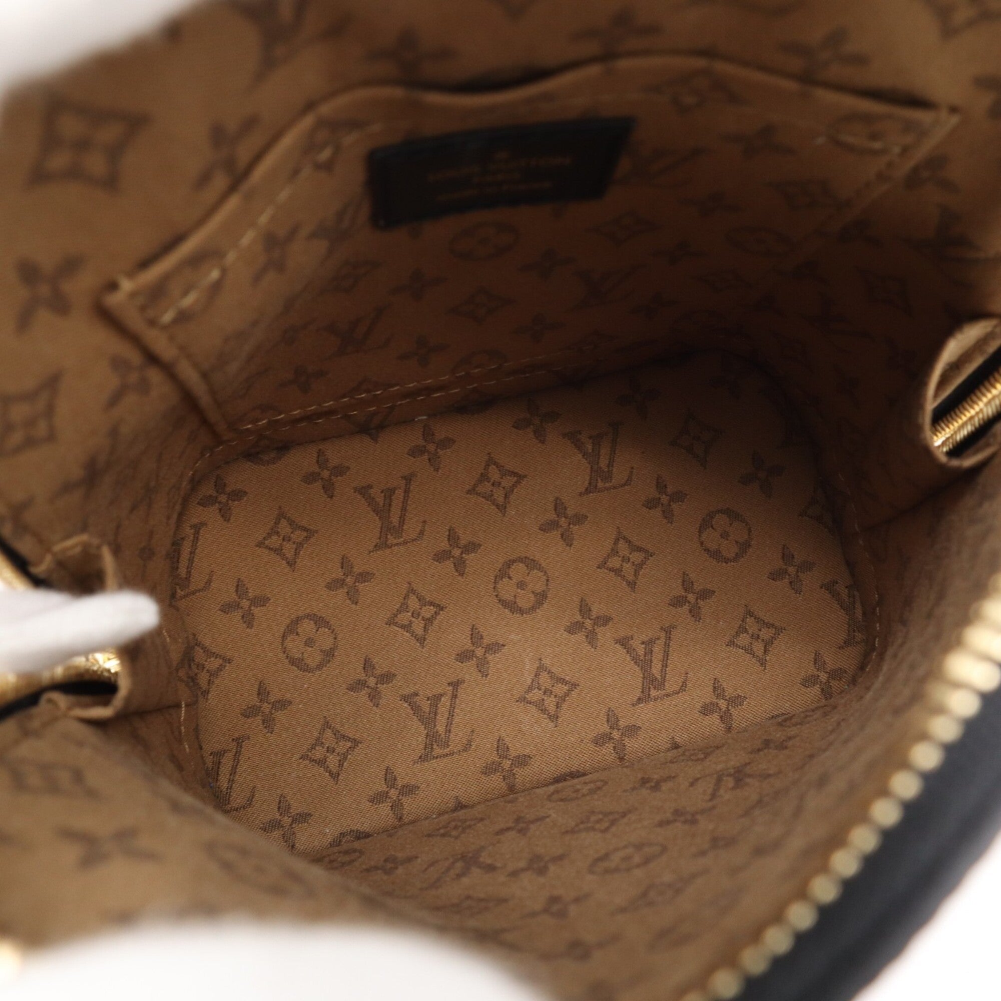 Louis Vuitton Epi Black Epi Leather Backpack (Pre-Owned)