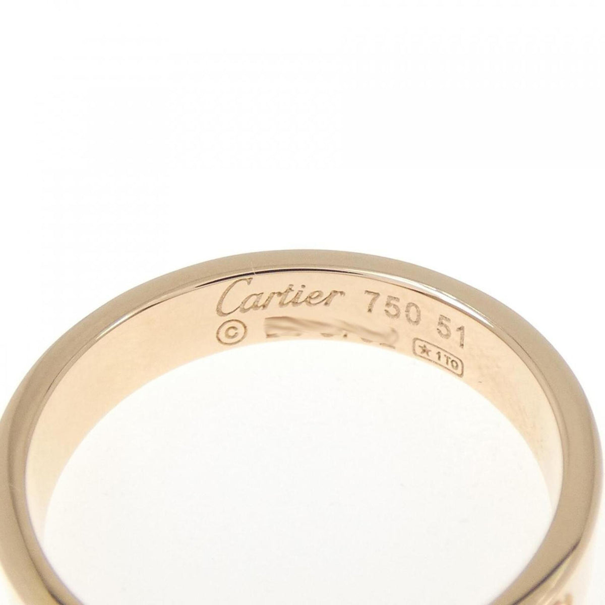 Cartier Pink Gold (18K) Band Ring (Pre-Owned)