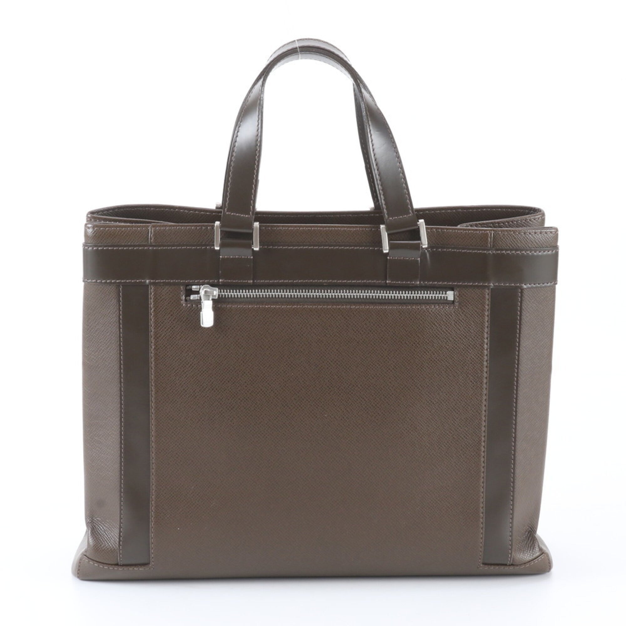 Louis Vuitton Taiga Grizzly Taiga Leather Handbag Tote Bag (Pre-Owned)