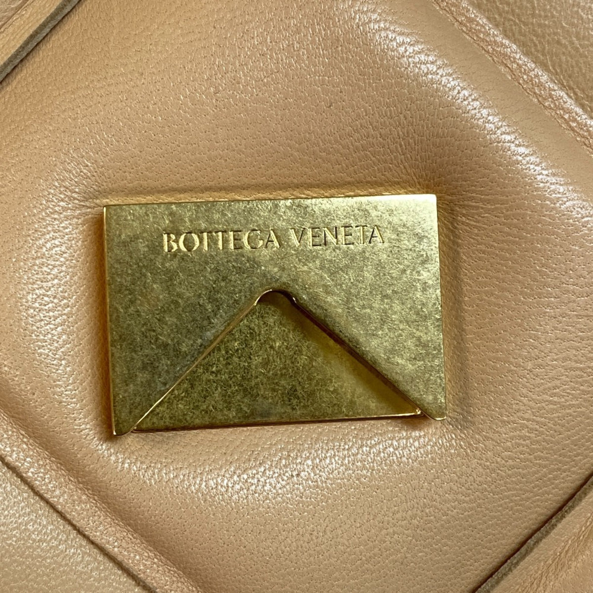 Bottega Veneta Beige Leather Shoulder Bag (Pre-Owned)