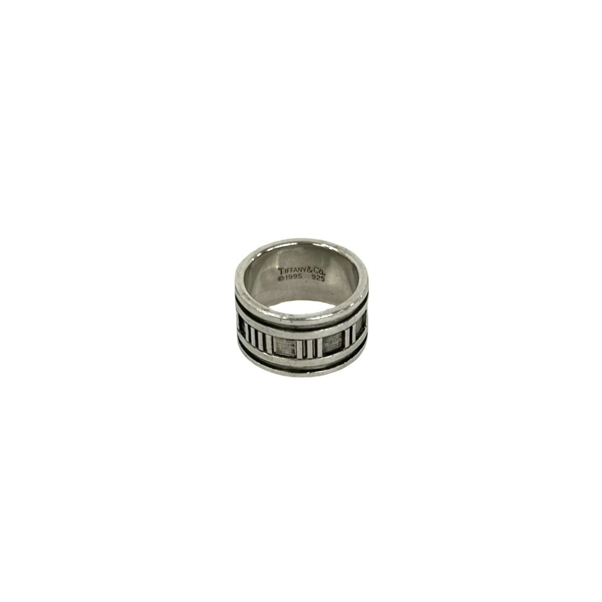 Tiffany Silver Silver 925 Band Ring (Pre-Owned)