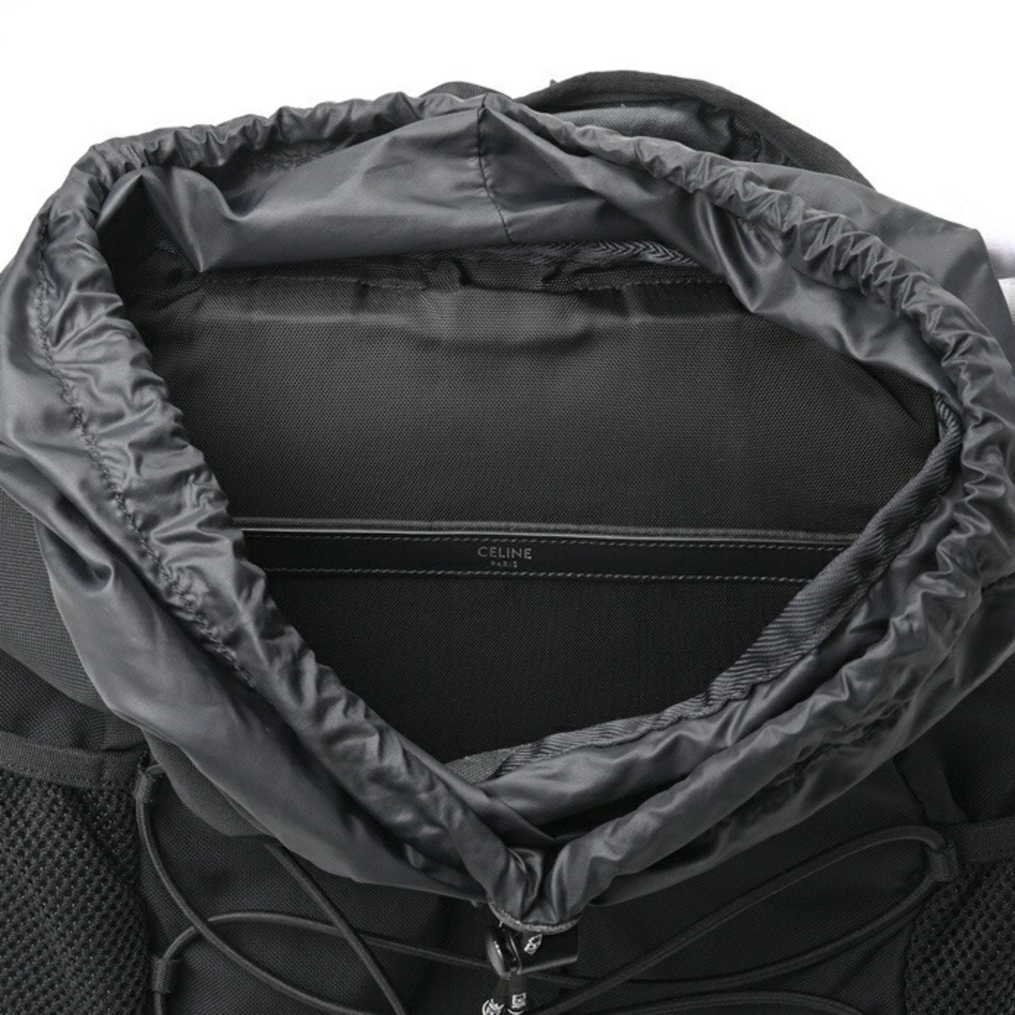 Celine Black Nylon Backpack (Pre-Owned)