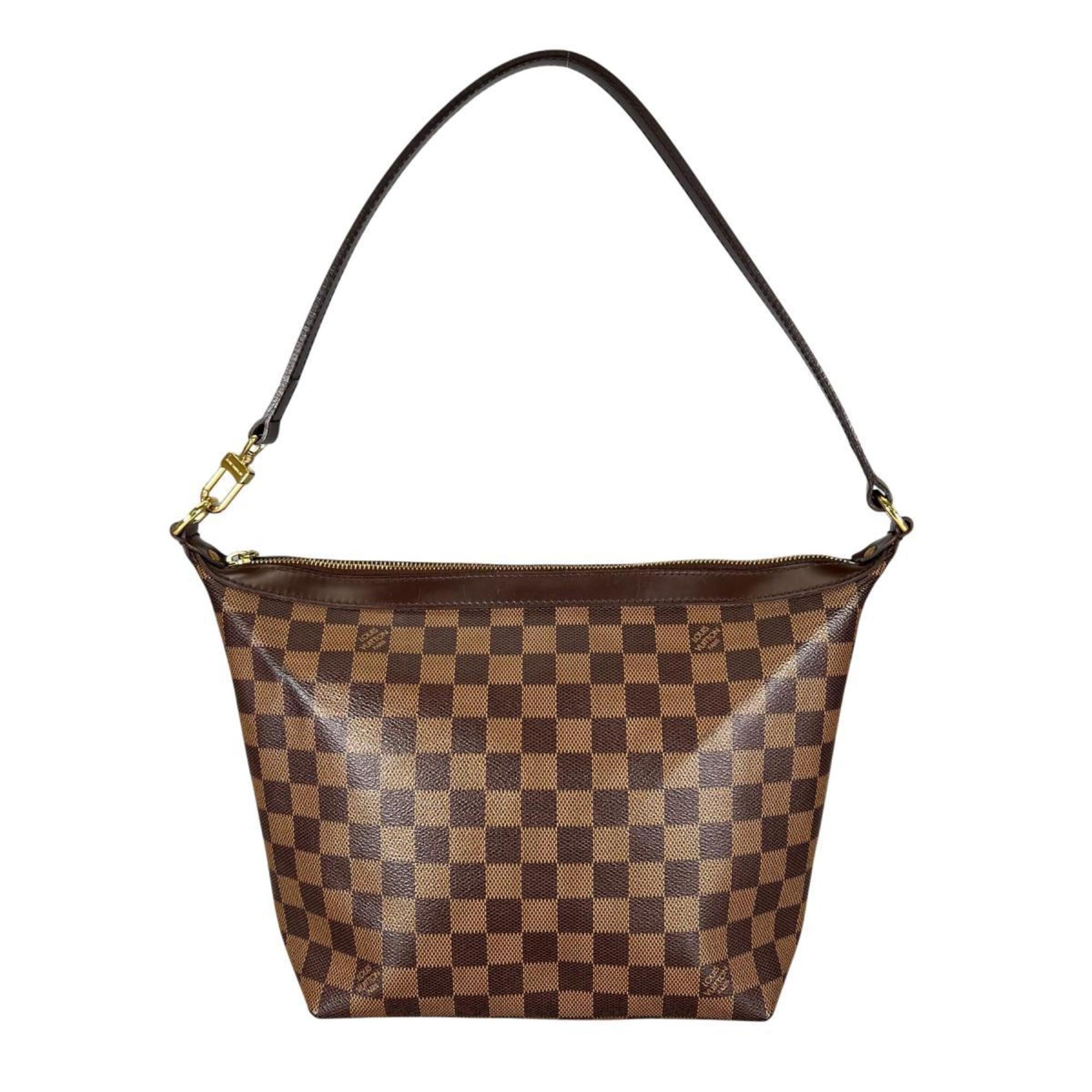 Louis Vuitton Damier Brown Damier Canvas Handbag (Pre-Owned)
