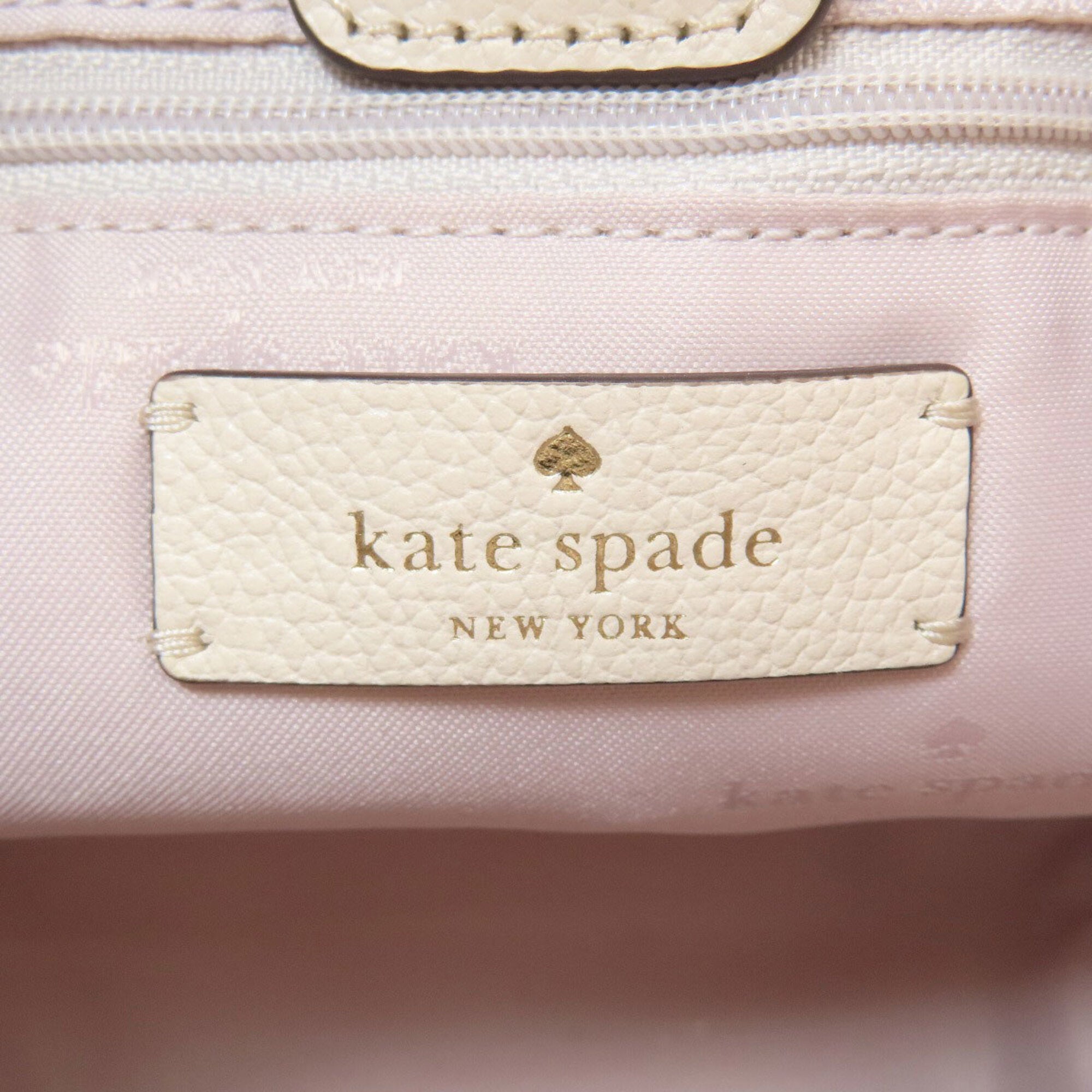 Kate Spade Beige Faux Fur Pouch Shoulder Bag (Pre-Owned)