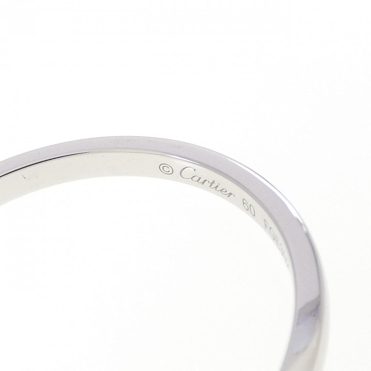 Cartier Platinum 950 Band Ring (Pre-Owned)
