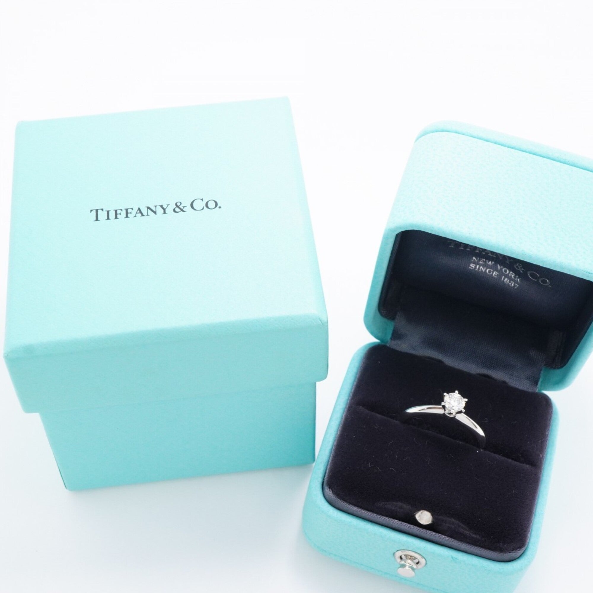 Tiffany Platinum 950 Band Ring (Pre-Owned)