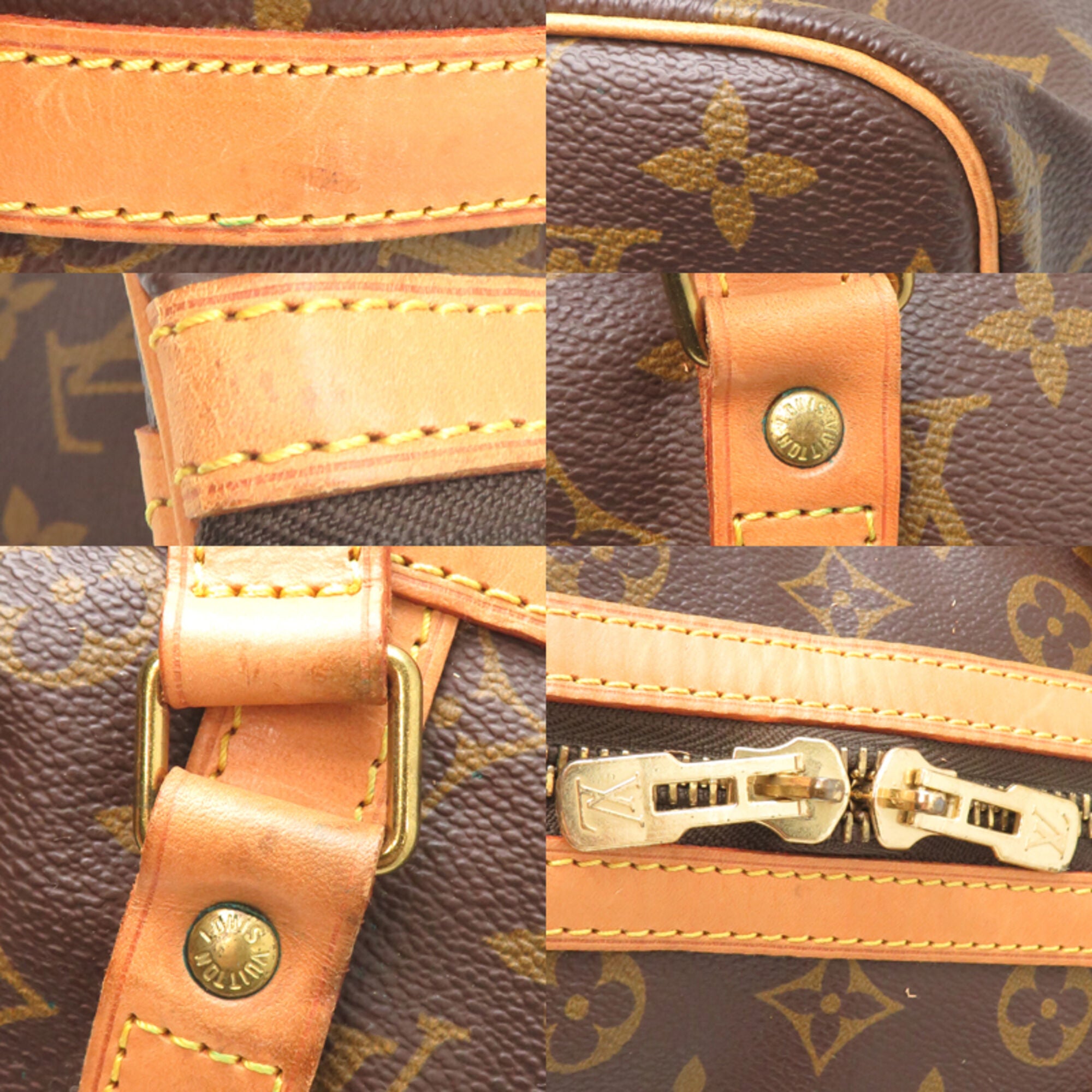 Louis Vuitton Brown Monogram Boston Bag (Pre-Owned)