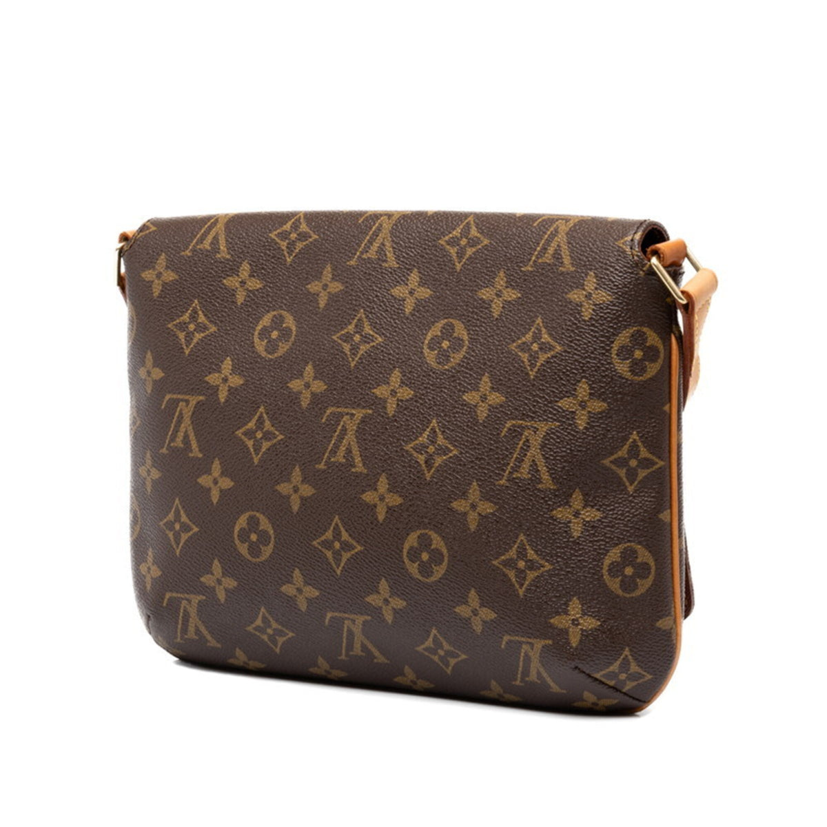 Louis Vuitton Brown Pvc Leather Shoulder Bag (Pre-Owned)