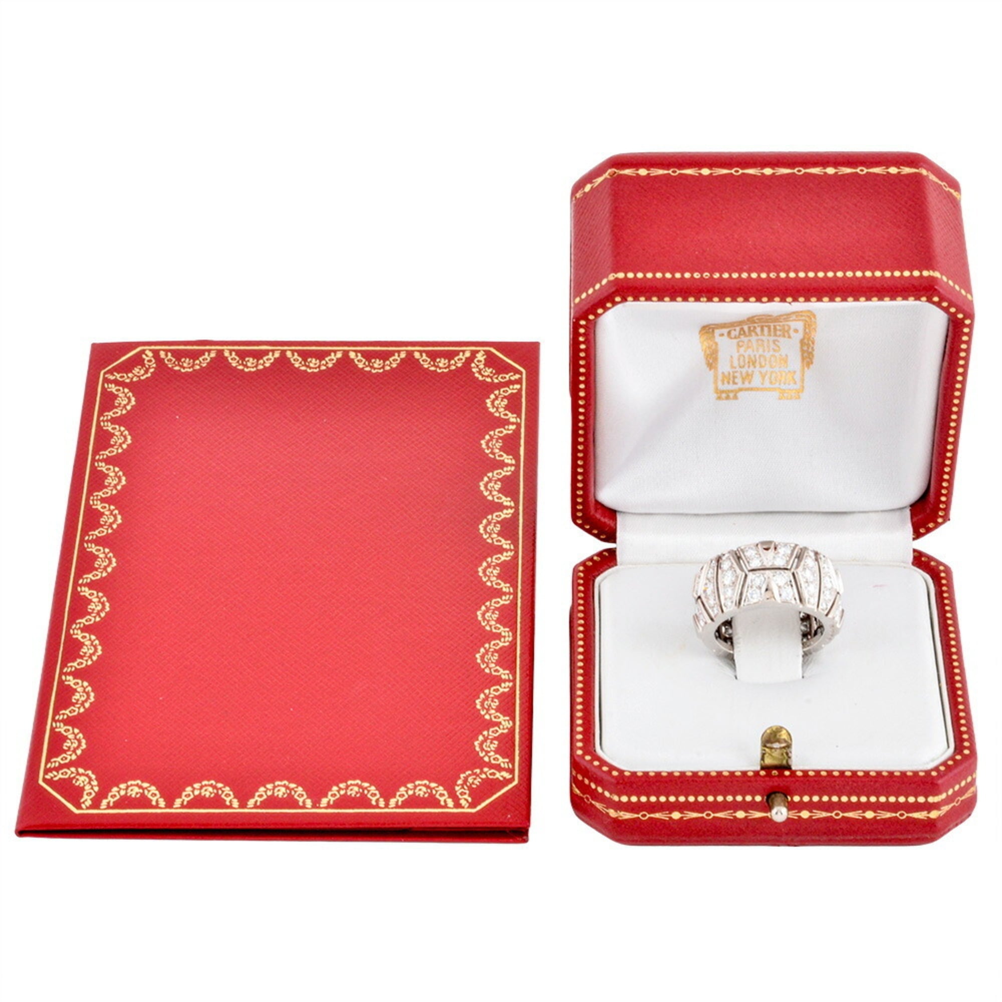 Cartier White Gold (18K) Band Ring (Pre-Owned)