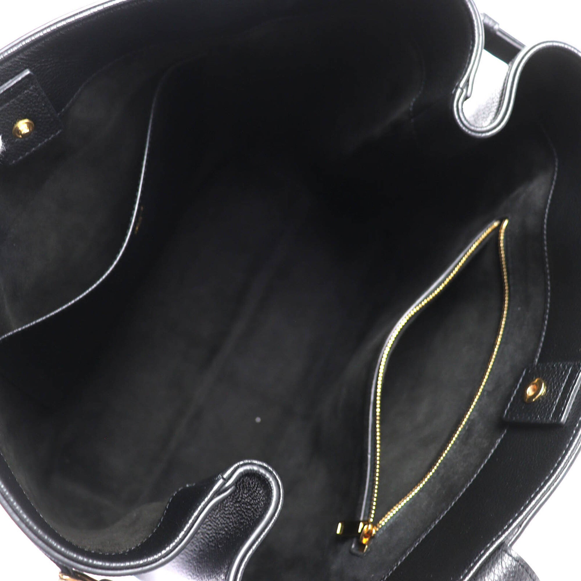 Celine Cabas Black Leather Tote Bag (Pre-Owned)