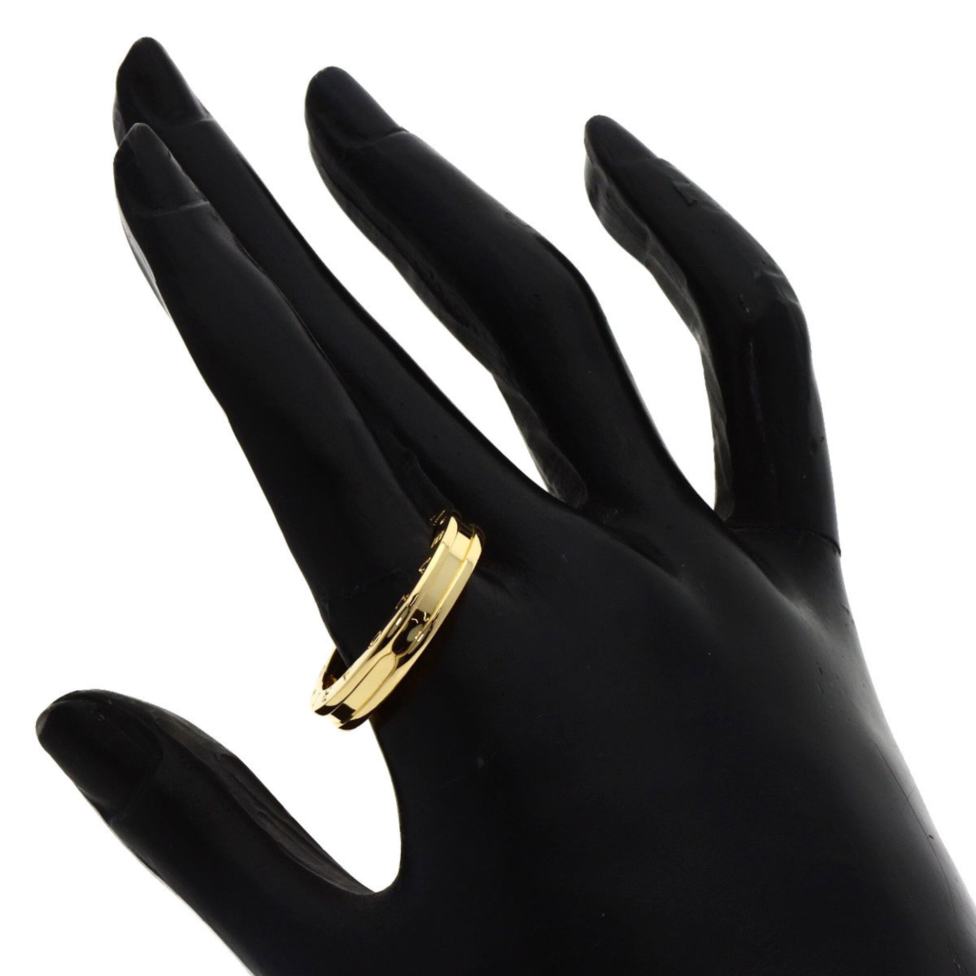 Bvlgari Yellow Gold Yellow Gold (18K) Band Ring (Pre-Owned)